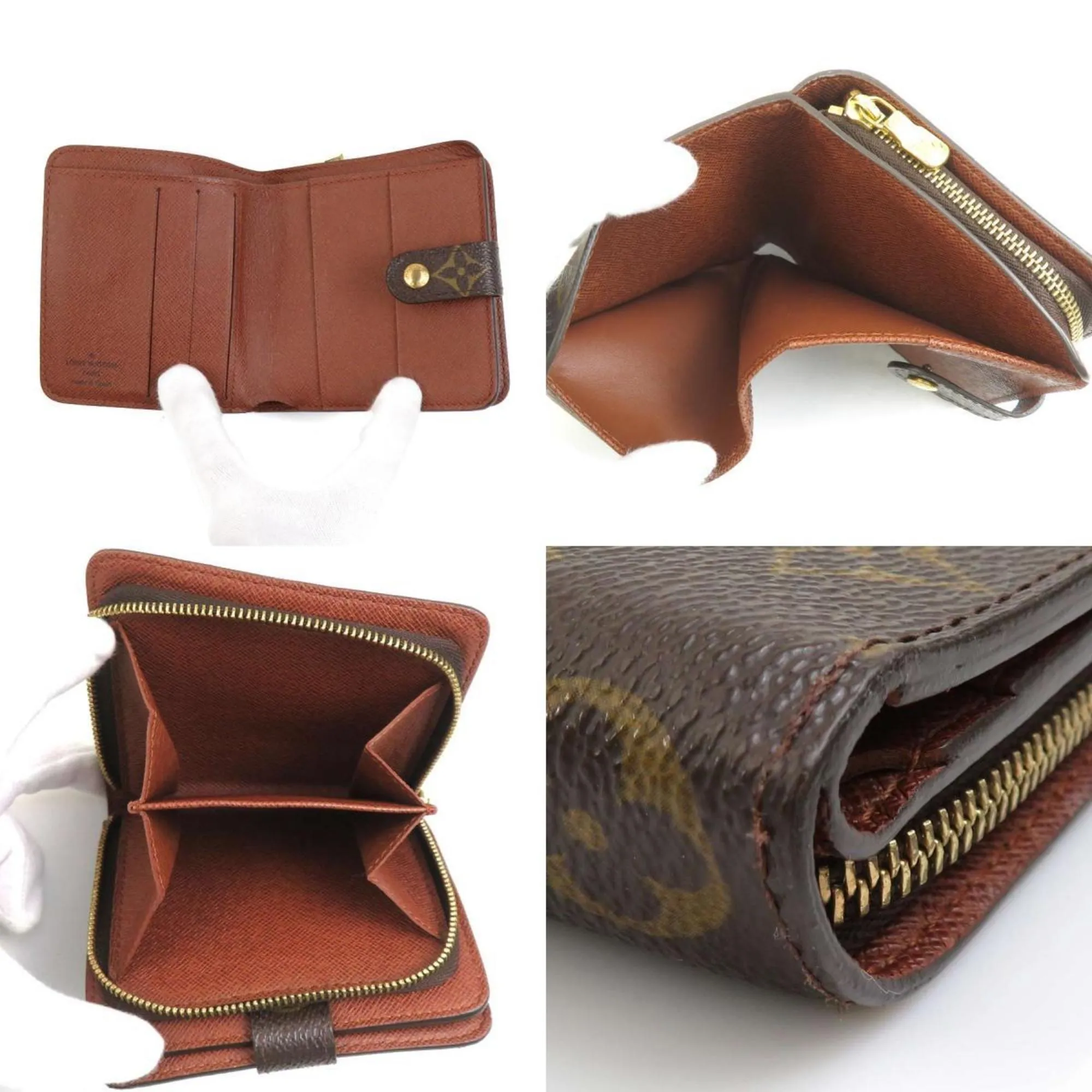 Louis Vuitton Monogram Canvas Wallet (Bi-Fold) (Pre-Owned)