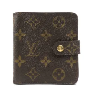 Louis Vuitton Monogram Canvas Wallet (Bi-Fold) (Pre-Owned)