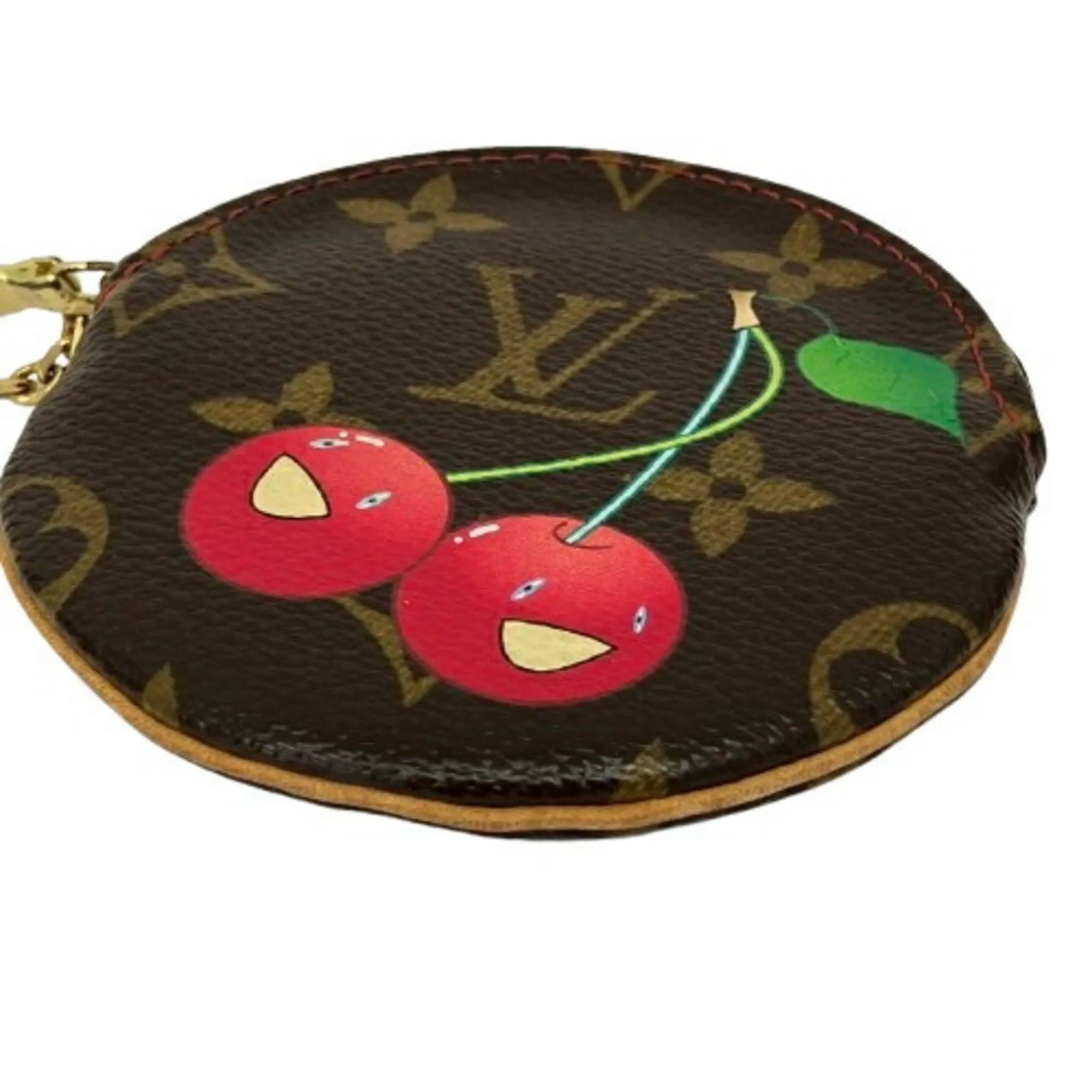 Louis Vuitton Monogram Cherry Coin Purse/Coin Case (Pre-Owned)