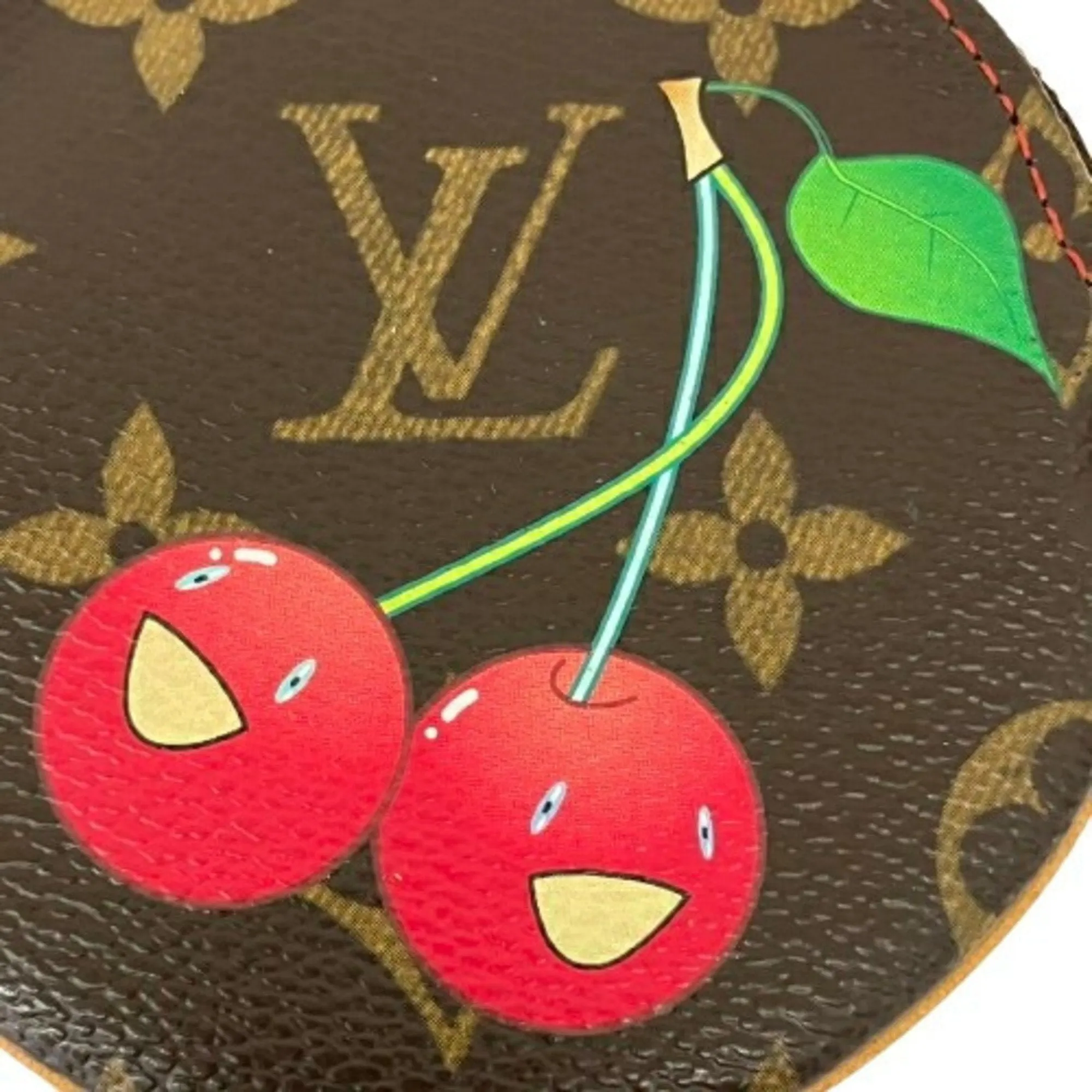 Louis Vuitton Monogram Cherry Coin Purse/Coin Case (Pre-Owned)