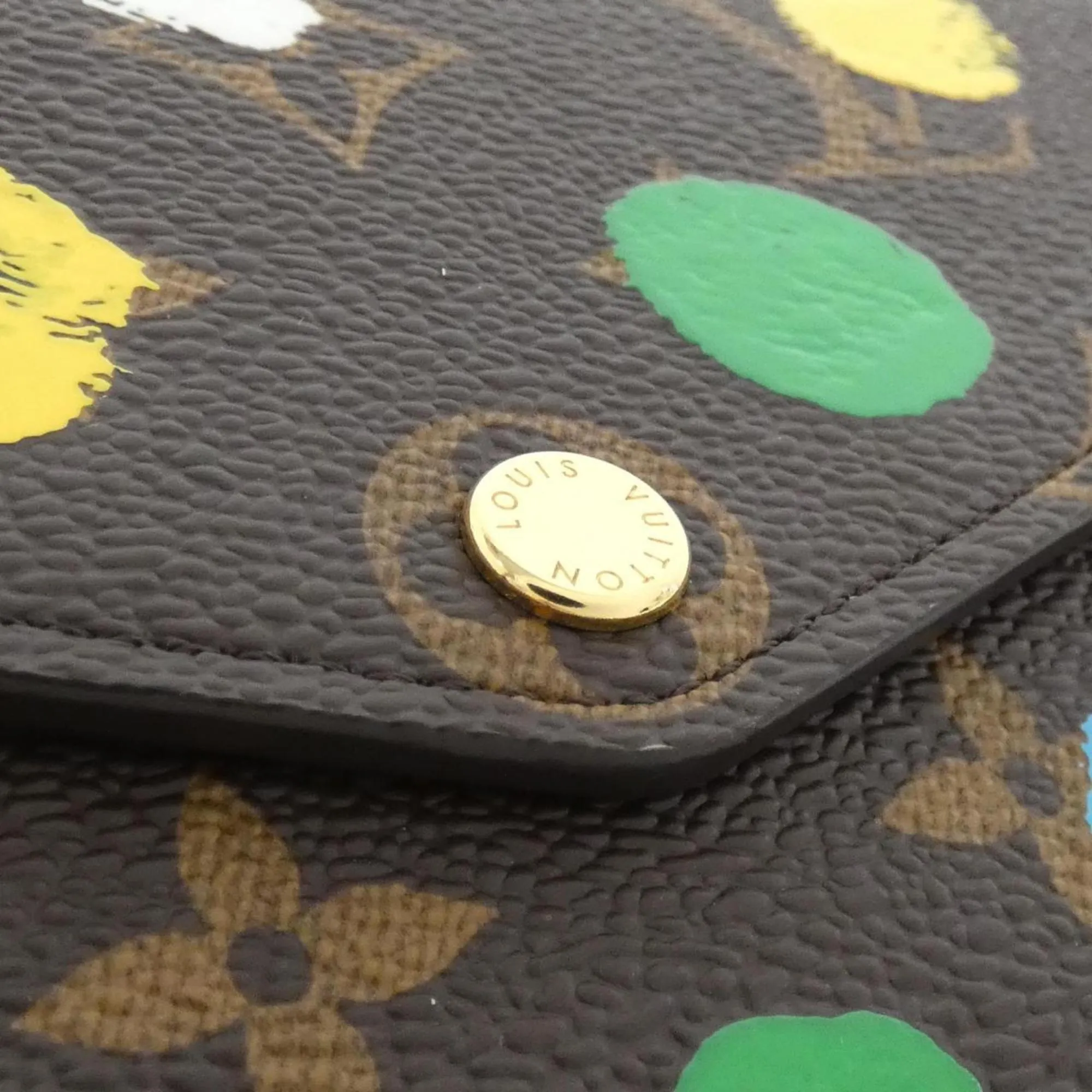 Louis Vuitton Monogram Coated Canvas Long Wallet (Bi-Fold) (Pre-Owned)