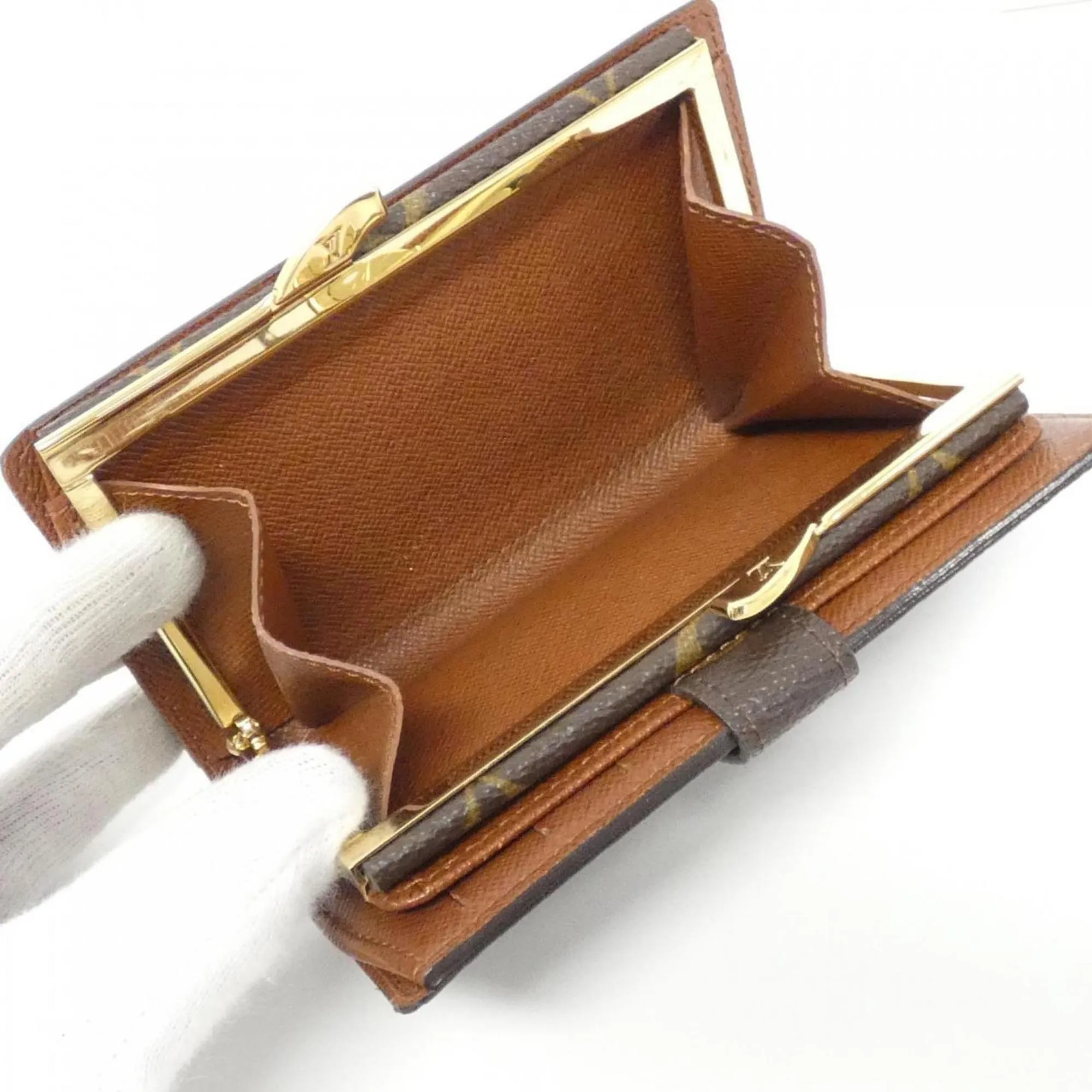 Louis Vuitton Monogram Coated Canvas Wallet (Bi-Fold) (Pre-Owned)