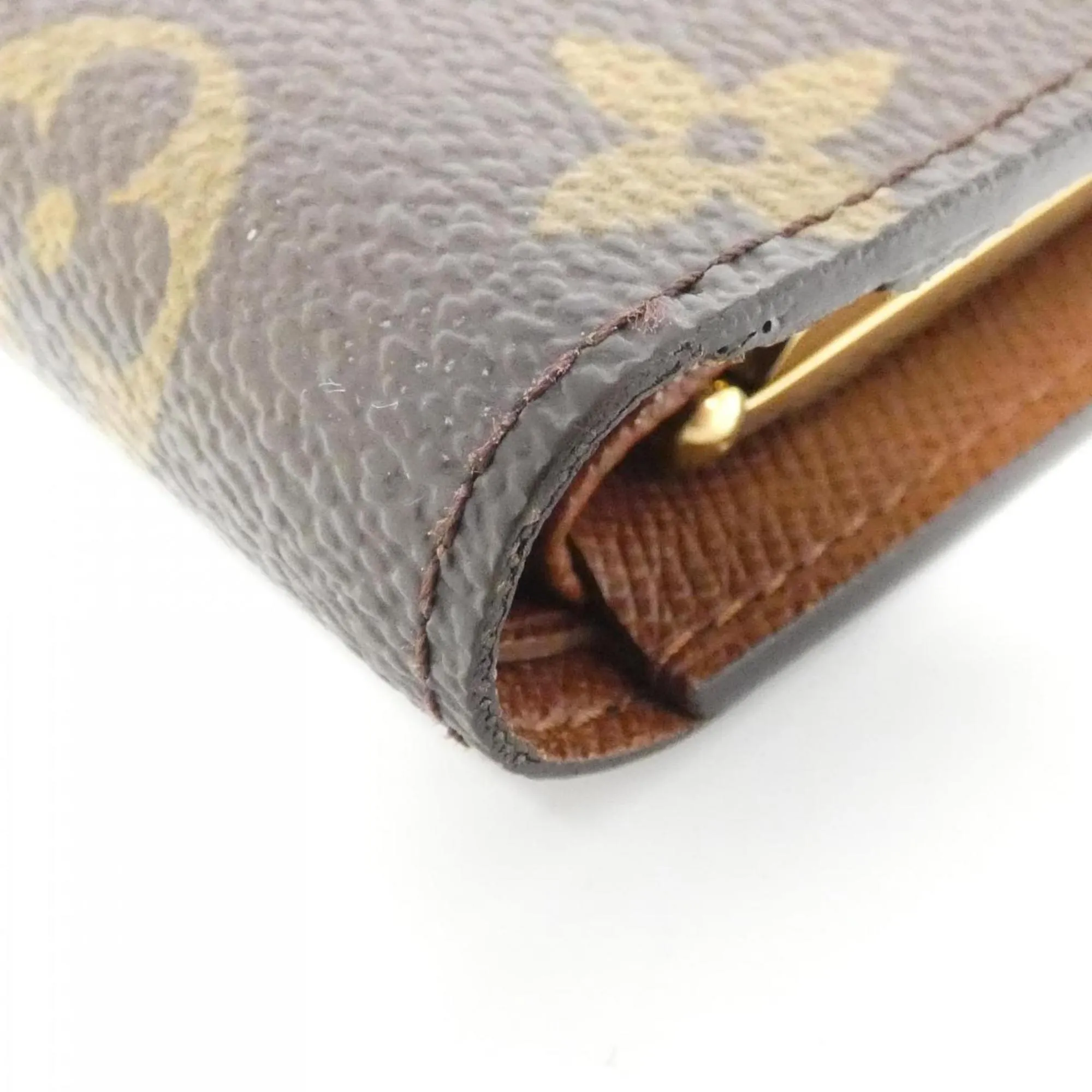 Louis Vuitton Monogram Coated Canvas Wallet (Bi-Fold) (Pre-Owned)