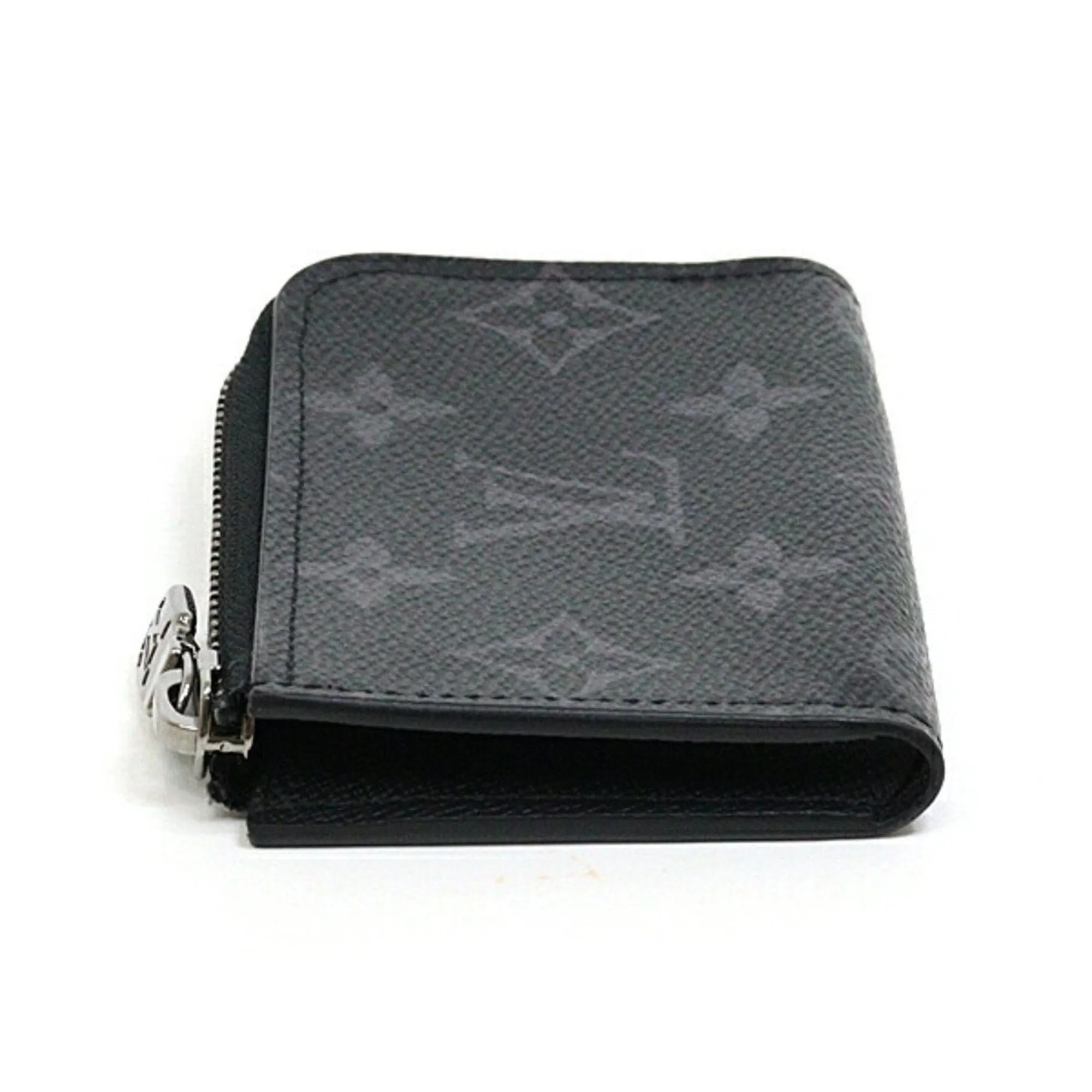 Louis Vuitton Monogram Eclipse Canvas Leather Coin Purse/Coin Case (Pre-Owned)