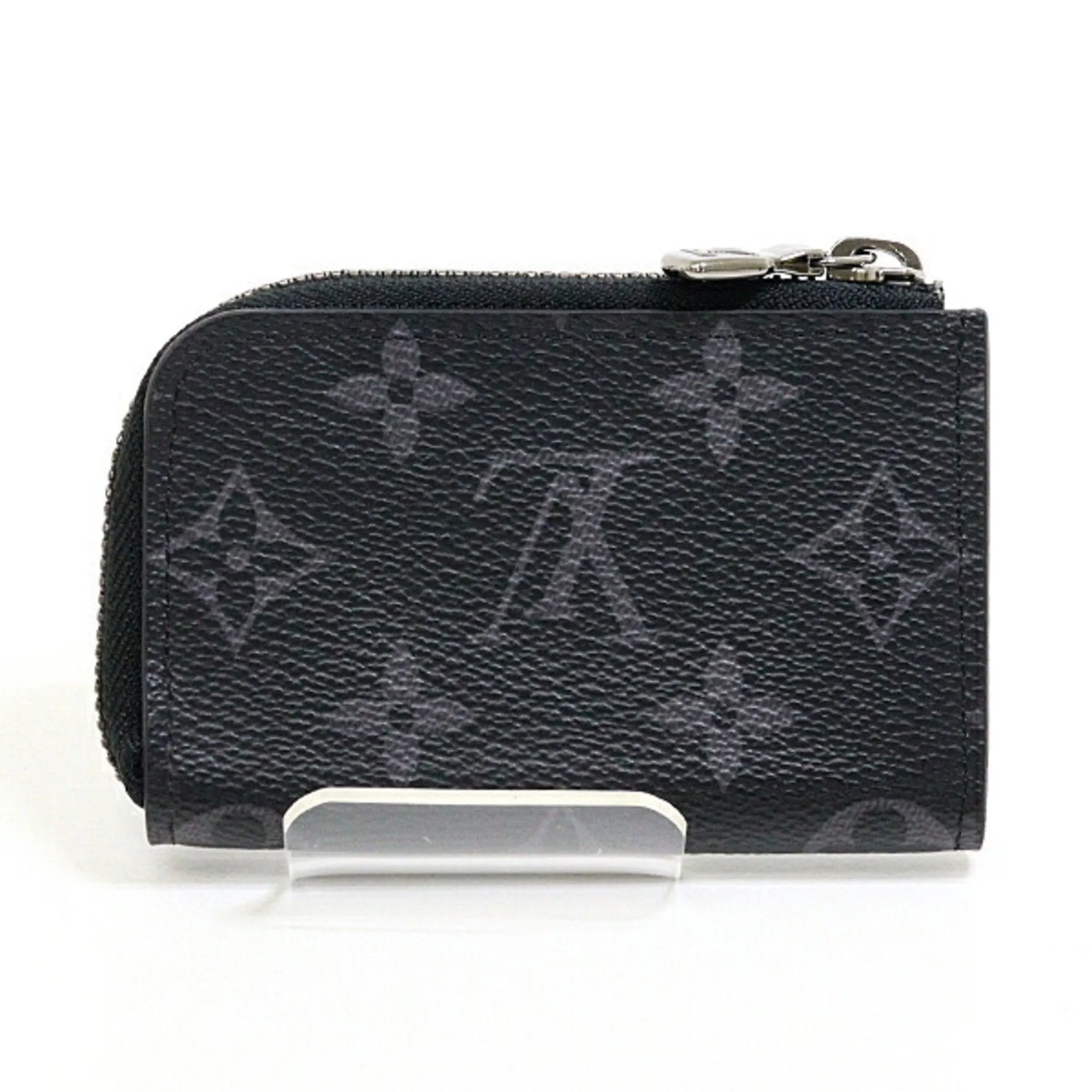 Louis Vuitton Monogram Eclipse Canvas Leather Coin Purse/Coin Case (Pre-Owned)