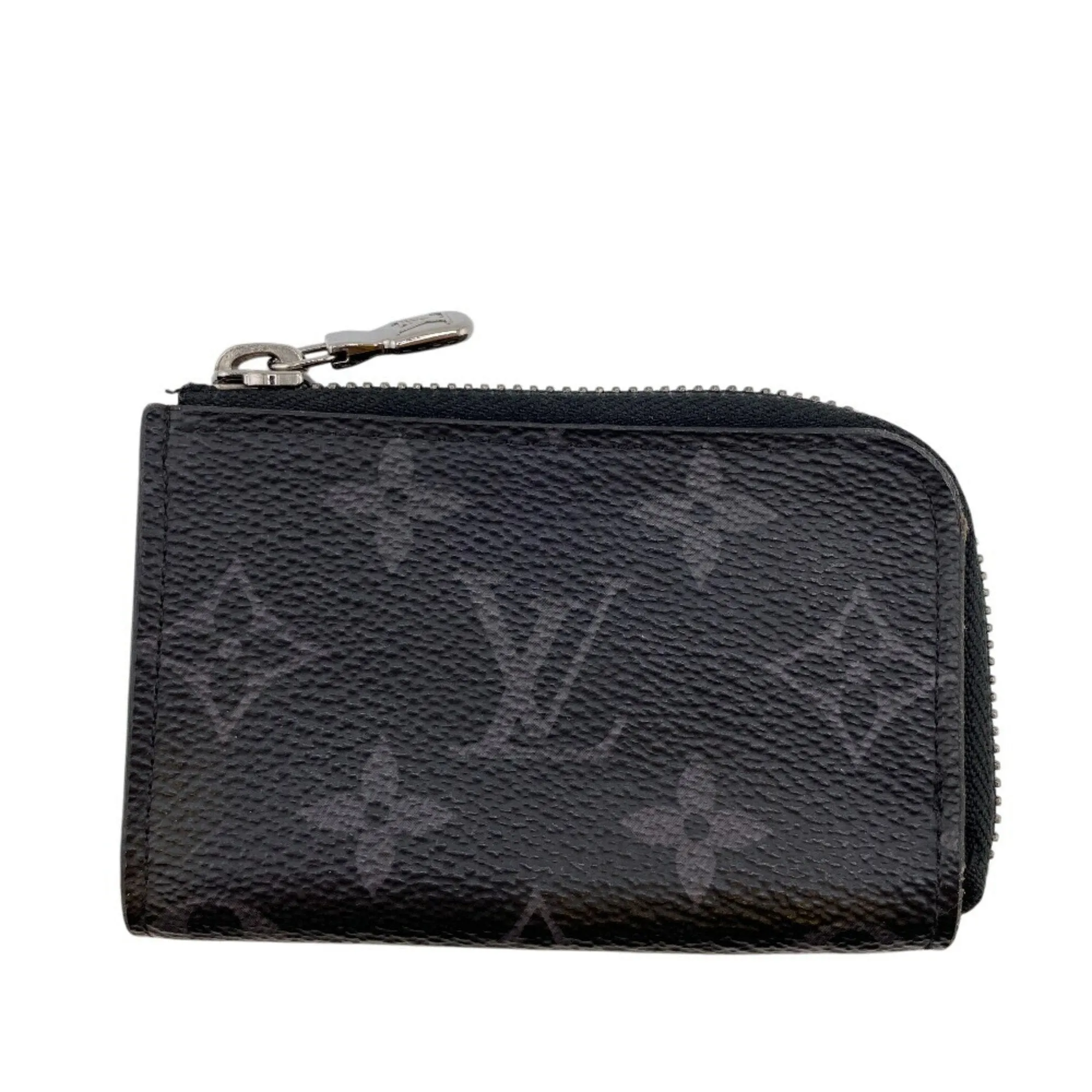 Louis Vuitton Monogram Eclipse Monogram Eclipse Coin Purse/Coin Case (Pre-Owned)