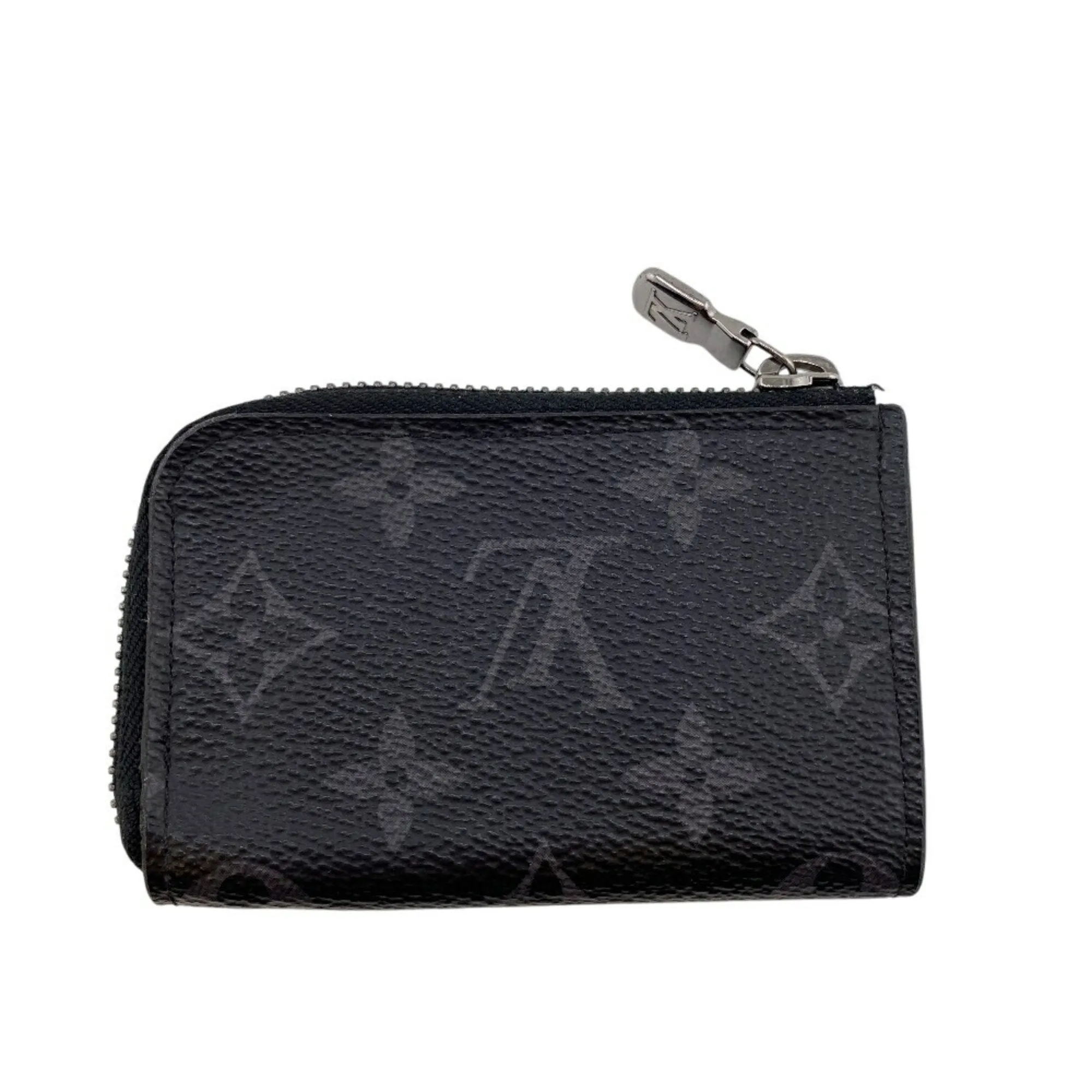 Louis Vuitton Monogram Eclipse Monogram Eclipse Coin Purse/Coin Case (Pre-Owned)