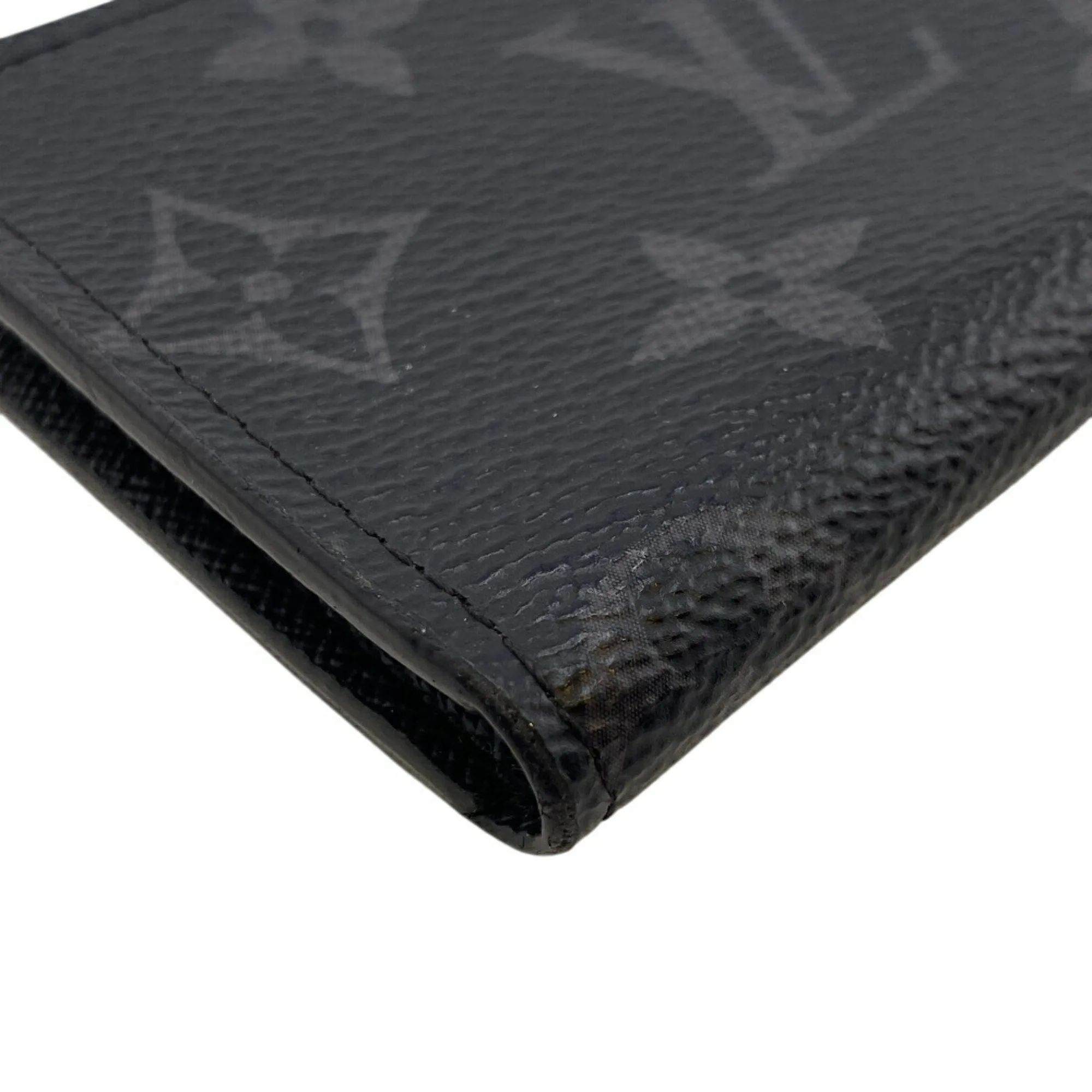 Louis Vuitton Monogram Eclipse Monogram Eclipse Coin Purse/Coin Case (Pre-Owned)