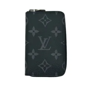 Louis Vuitton Monogram Eclipse Monogram Monogram Eclipse Coin Purse/Coin Case (Pre-Owned)