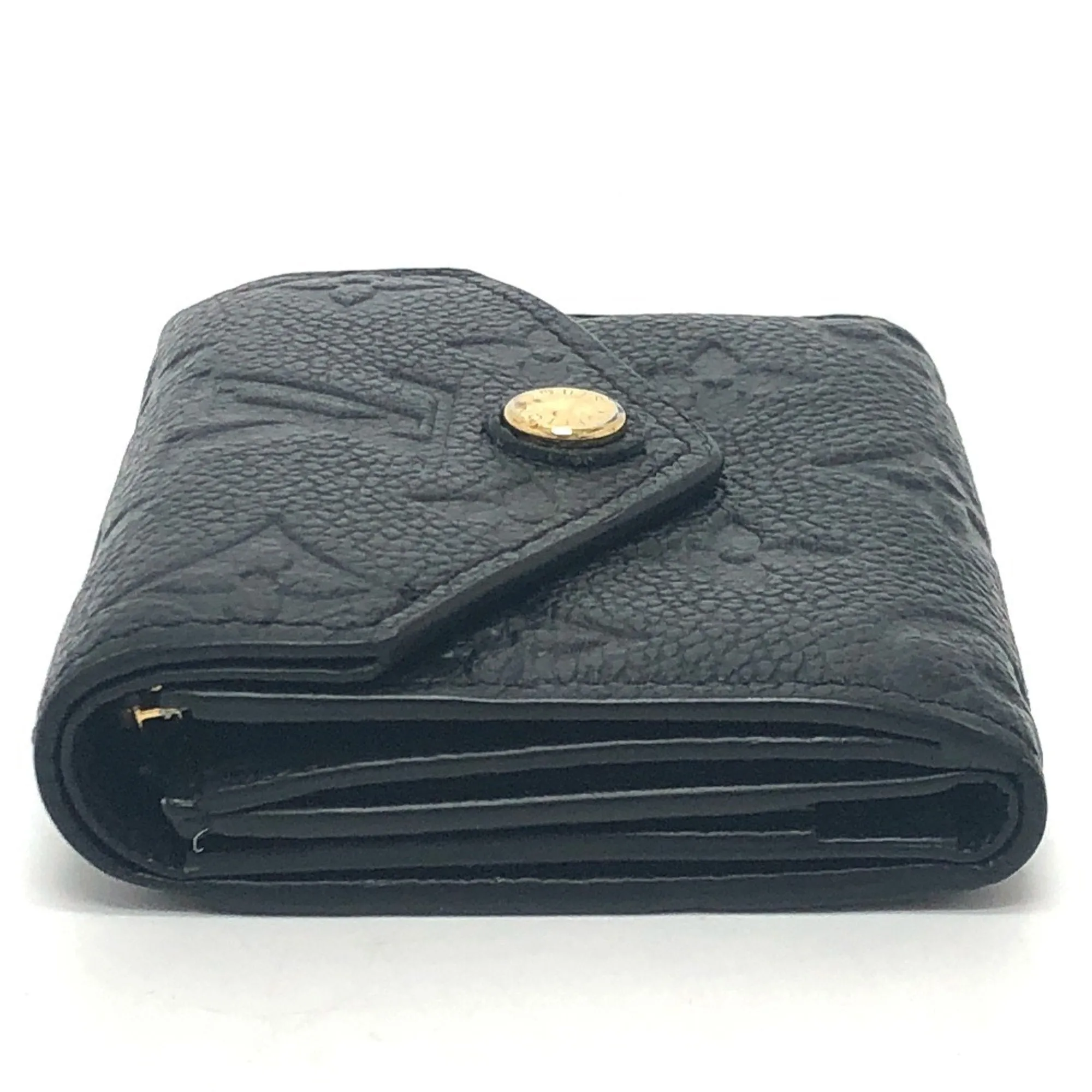Louis Vuitton Monogram Empreinte Leather Wallet (Tri-Fold) (Pre-Owned)