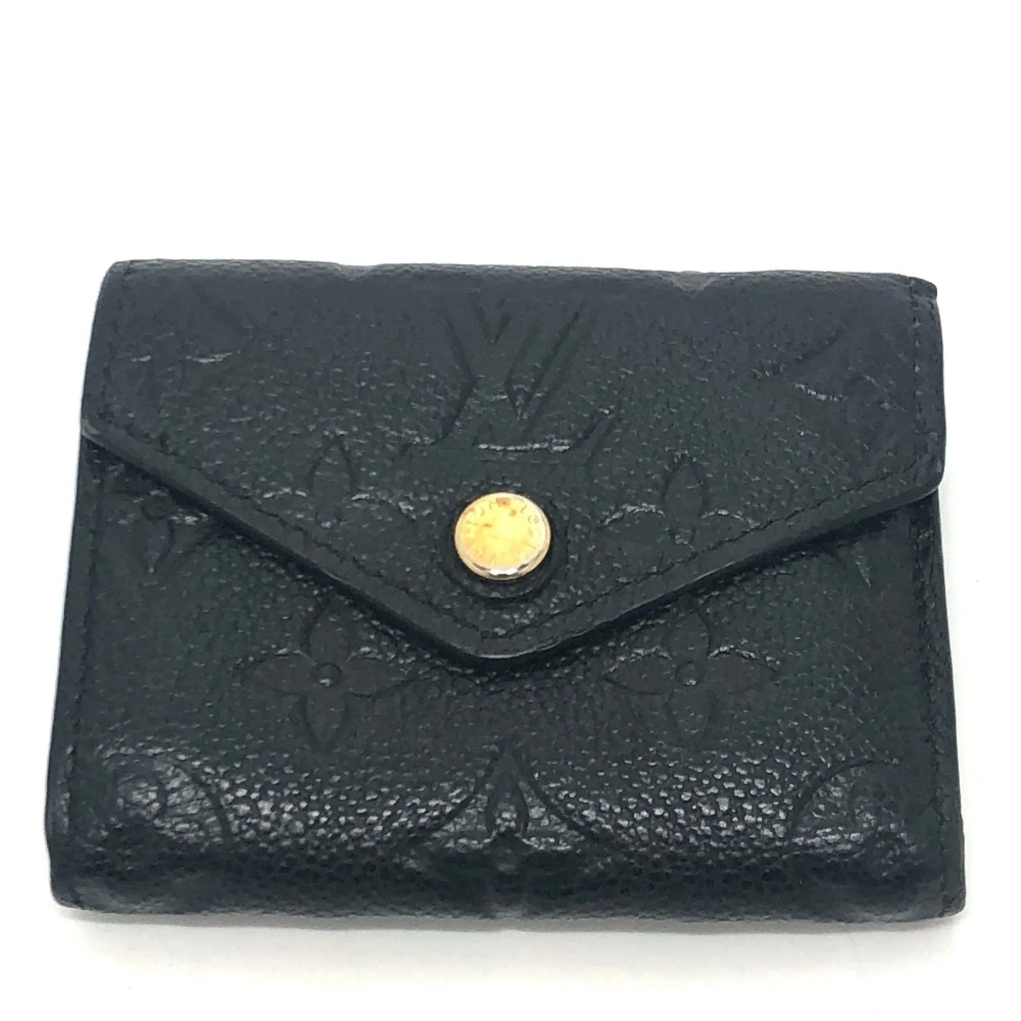 Louis Vuitton Monogram Empreinte Leather Wallet (Tri-Fold) (Pre-Owned)