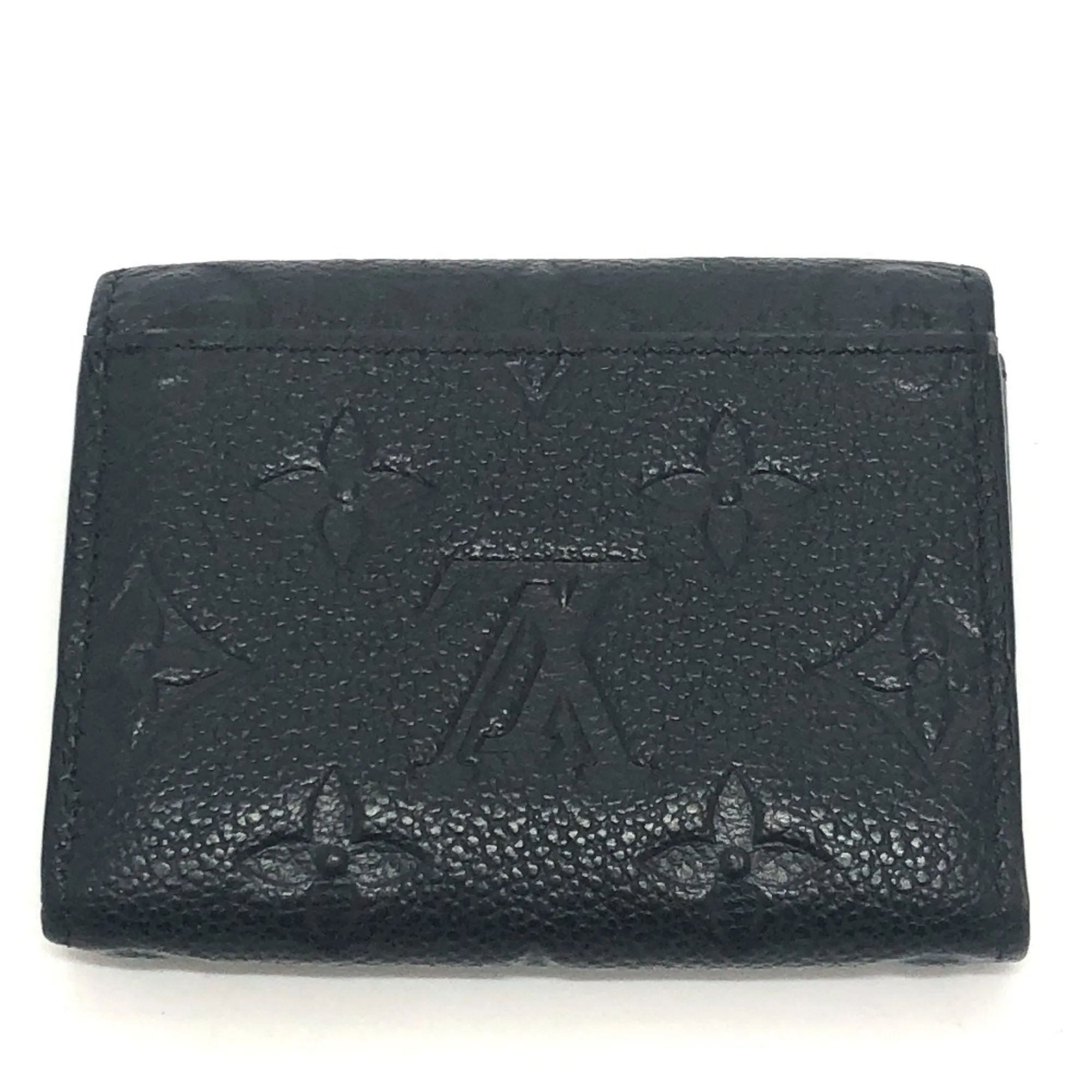 Louis Vuitton Monogram Empreinte Leather Wallet (Tri-Fold) (Pre-Owned)