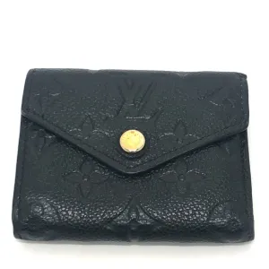 Louis Vuitton Monogram Empreinte Leather Wallet (Tri-Fold) (Pre-Owned)