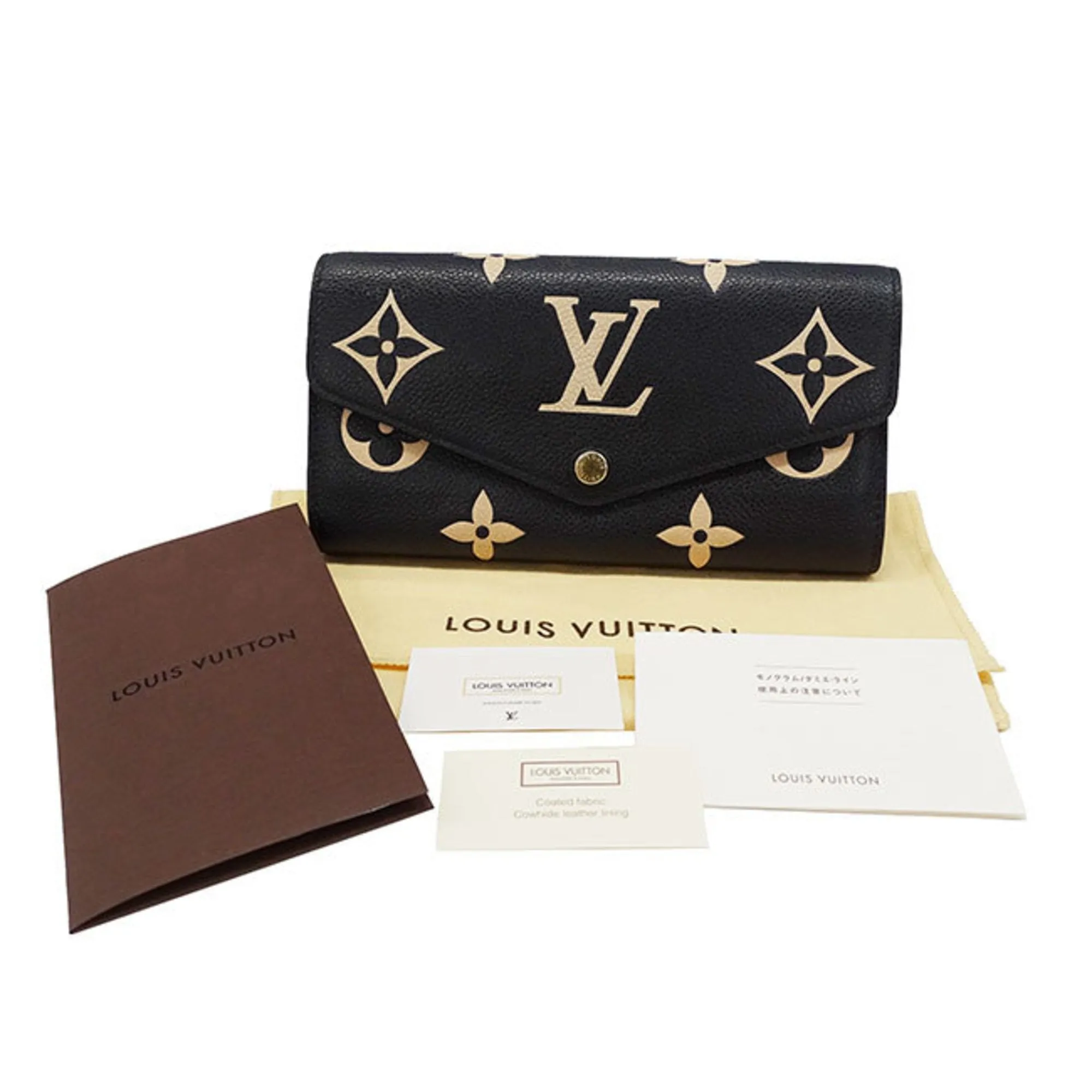 Louis Vuitton  Monogram Empreinte Long Wallet (Bi-Fold) (Pre-Owned)