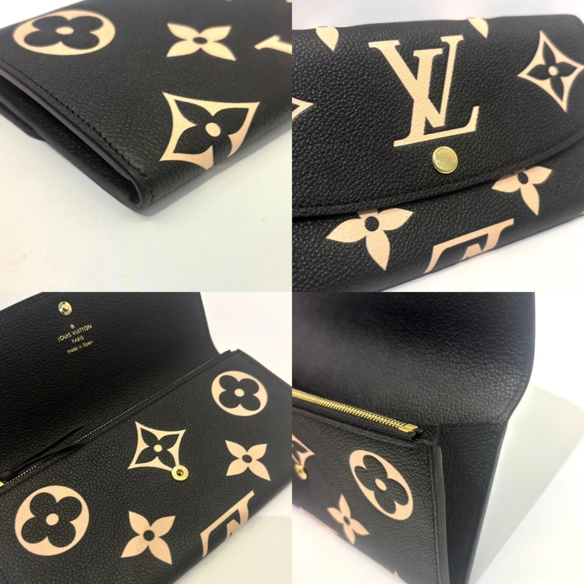 Louis Vuitton Monogram Empreinte Long Wallet (Bi-Fold) (Pre-Owned)