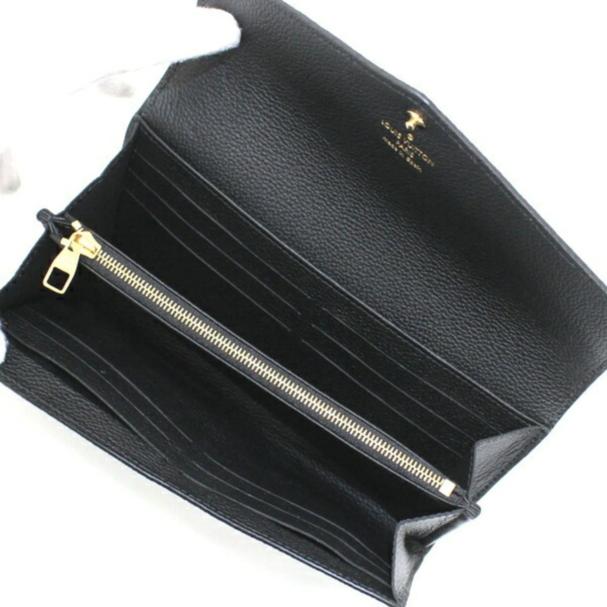 Louis Vuitton Monogram Empreinte Long Wallet (Bi-Fold) (Pre-Owned)