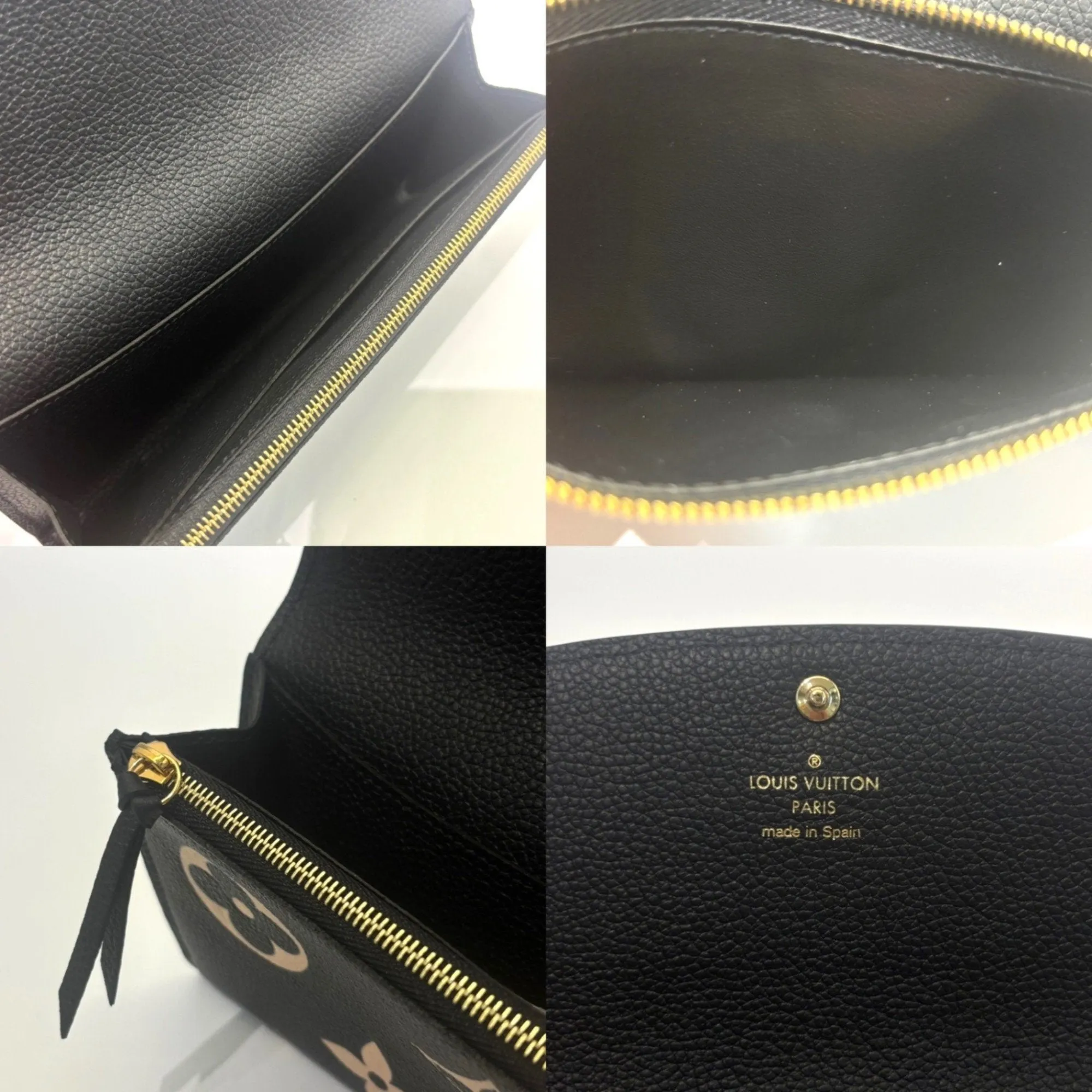 Louis Vuitton Monogram Empreinte Long Wallet (Bi-Fold) (Pre-Owned)