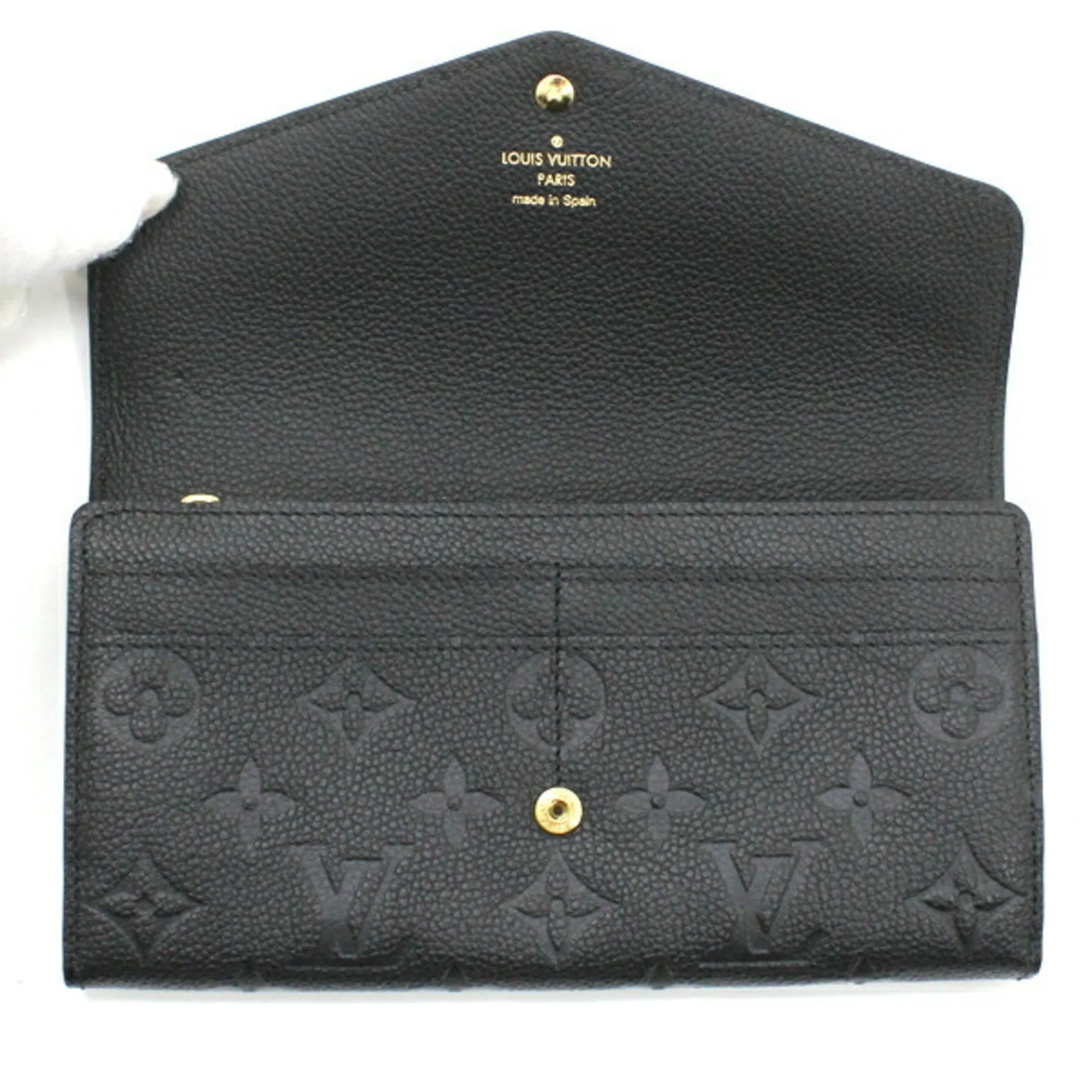 Louis Vuitton Monogram Empreinte Long Wallet (Bi-Fold) (Pre-Owned)