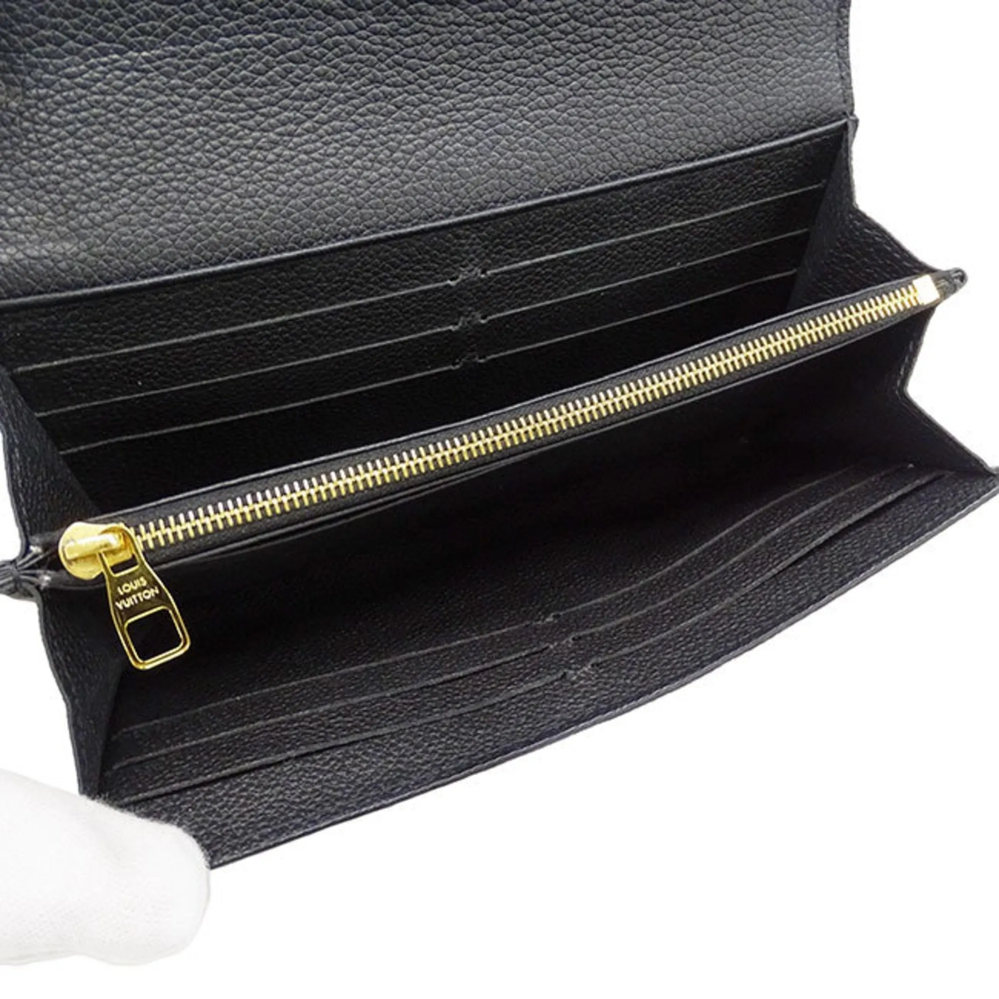 Louis Vuitton  Monogram Empreinte Long Wallet (Bi-Fold) (Pre-Owned)