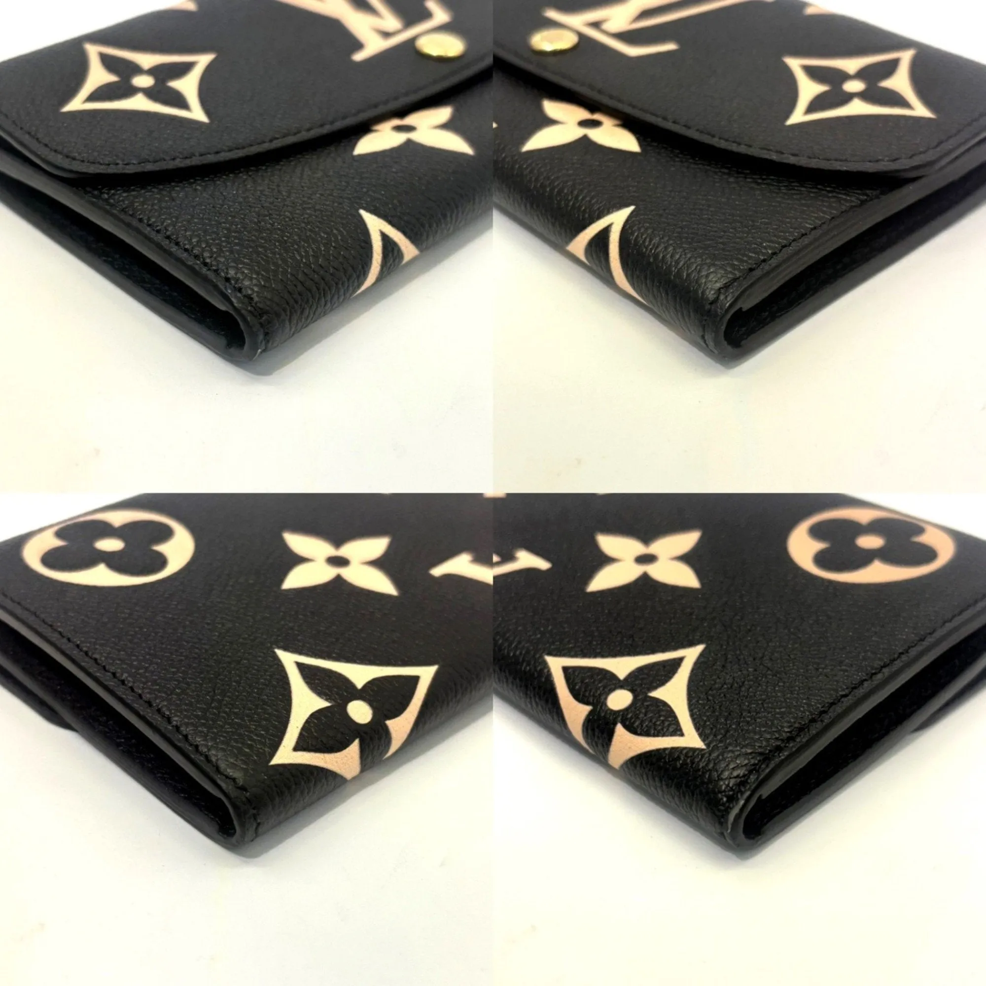 Louis Vuitton Monogram Empreinte Long Wallet (Bi-Fold) (Pre-Owned)