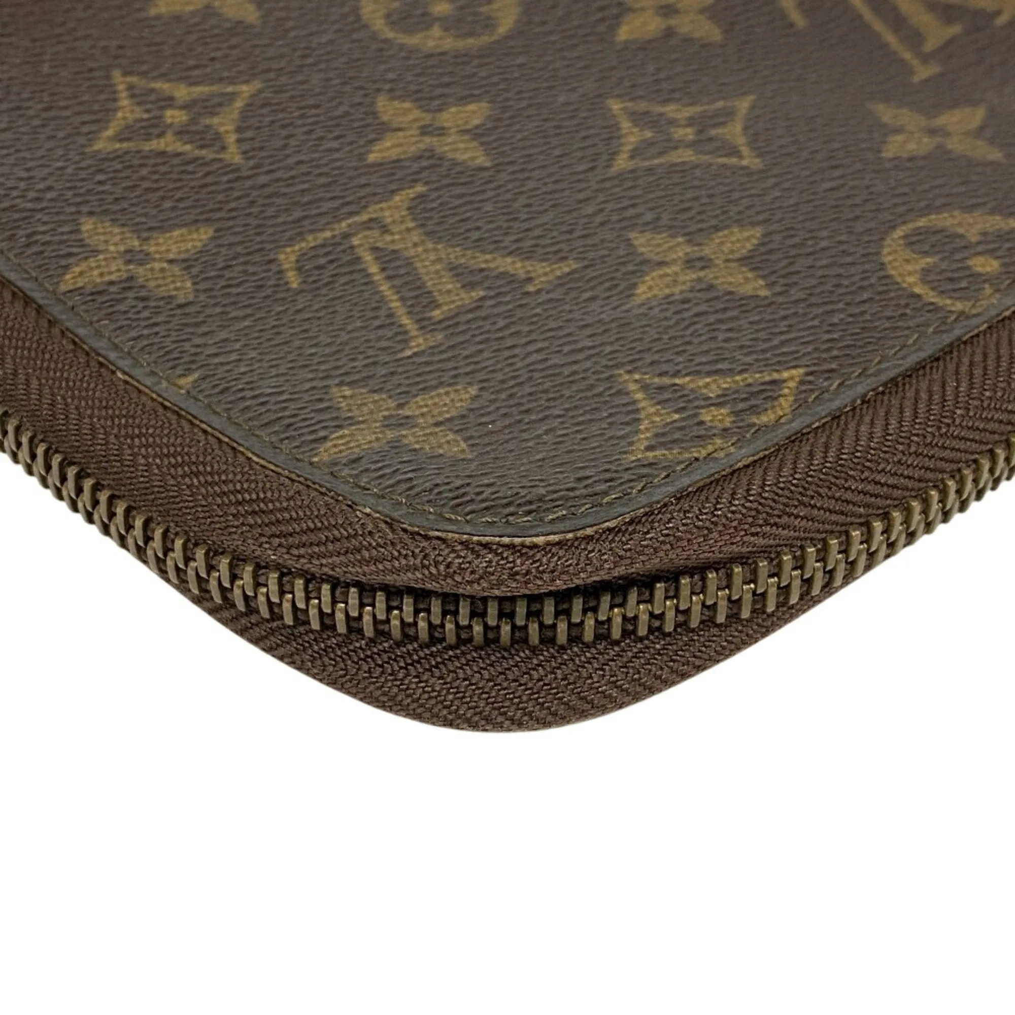 Louis Vuitton Monogram Leather Long Wallet (Bi-Fold) (Pre-Owned)