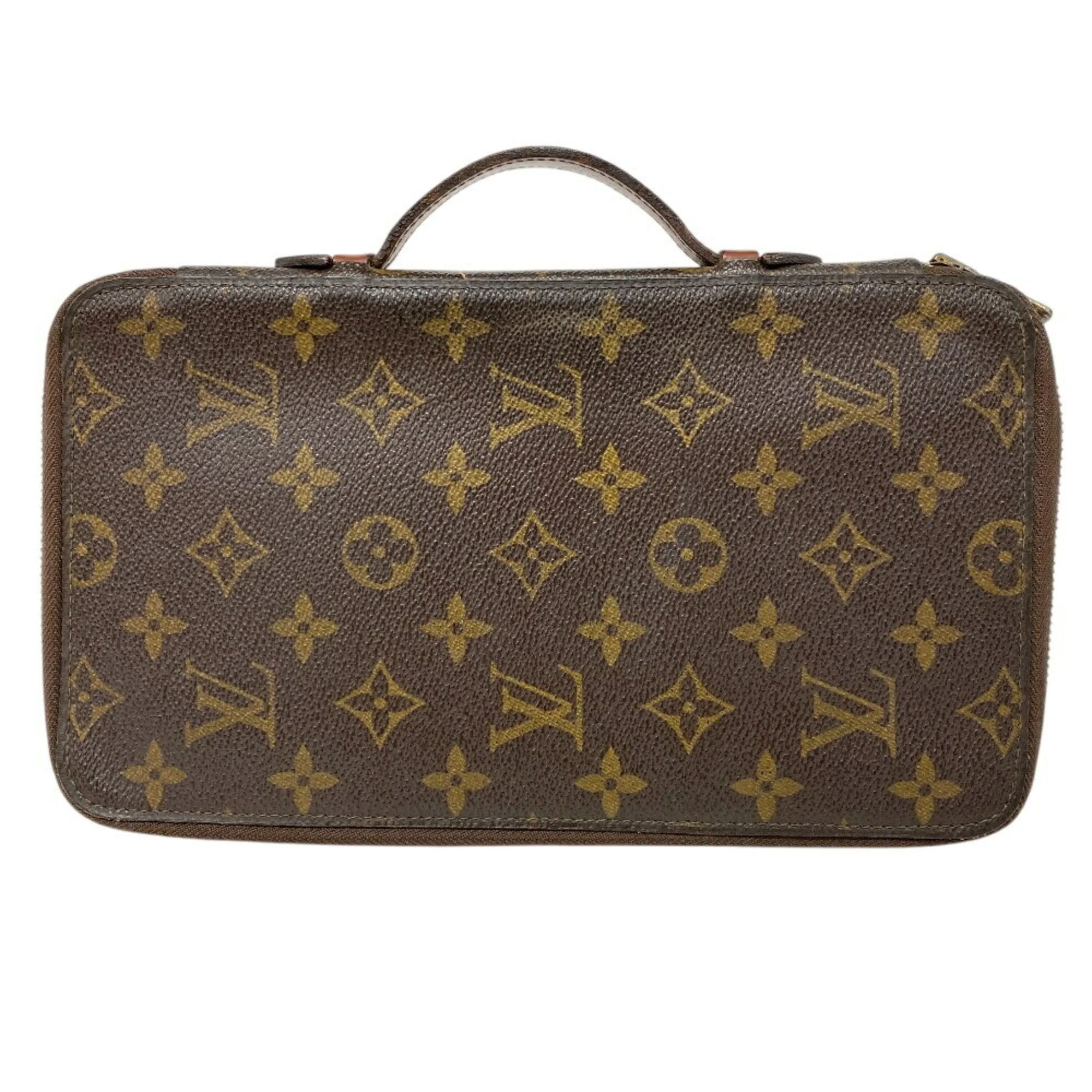 Louis Vuitton Monogram Leather Long Wallet (Bi-Fold) (Pre-Owned)