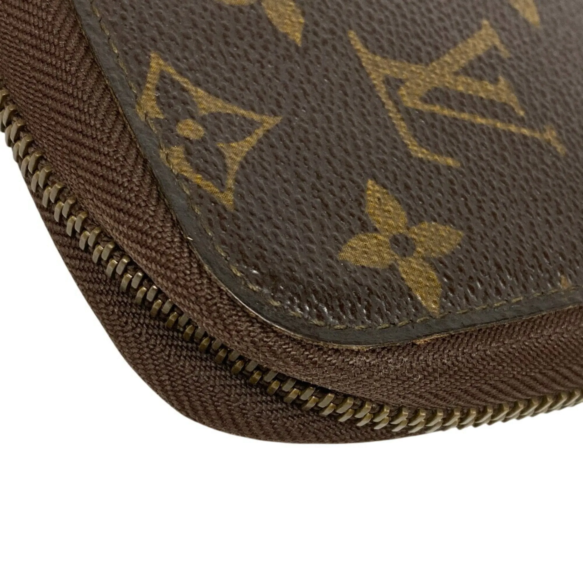Louis Vuitton Monogram Leather Long Wallet (Bi-Fold) (Pre-Owned)