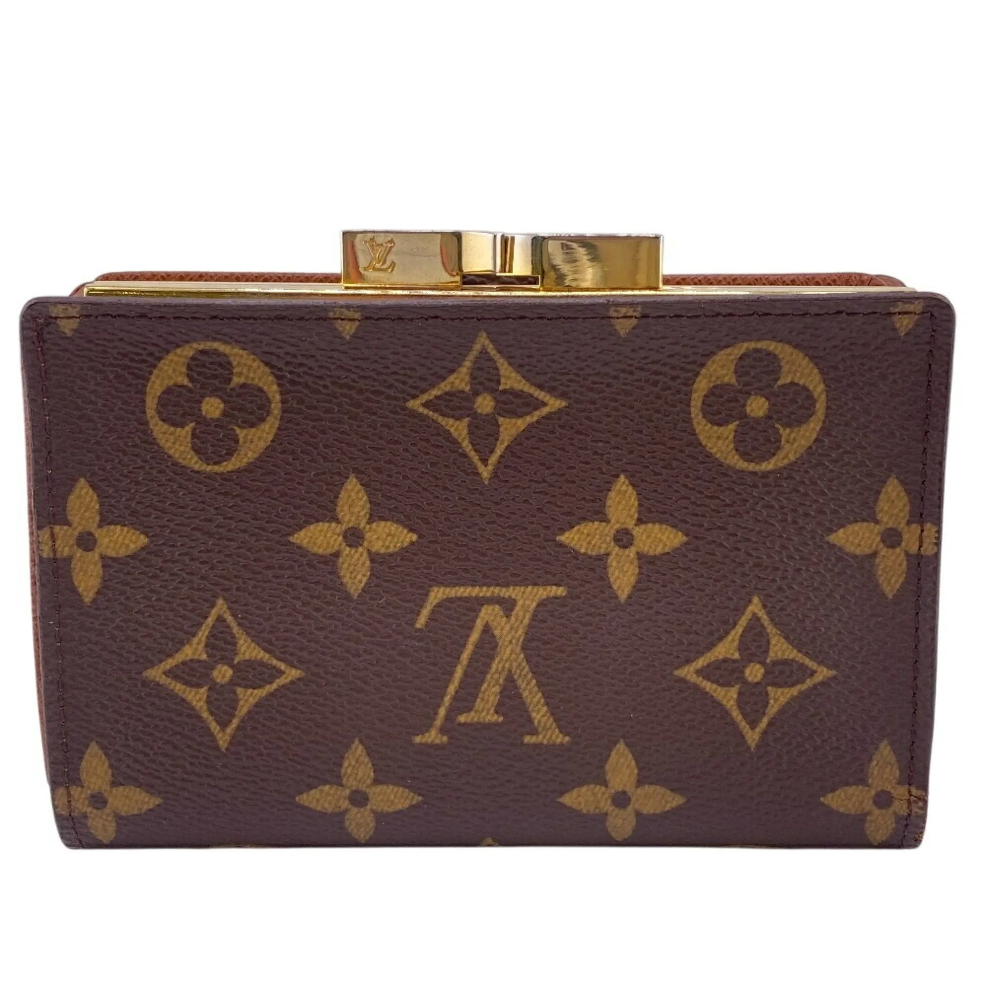 Louis Vuitton Monogram Leather Wallet (Bi-Fold) (Pre-Owned)