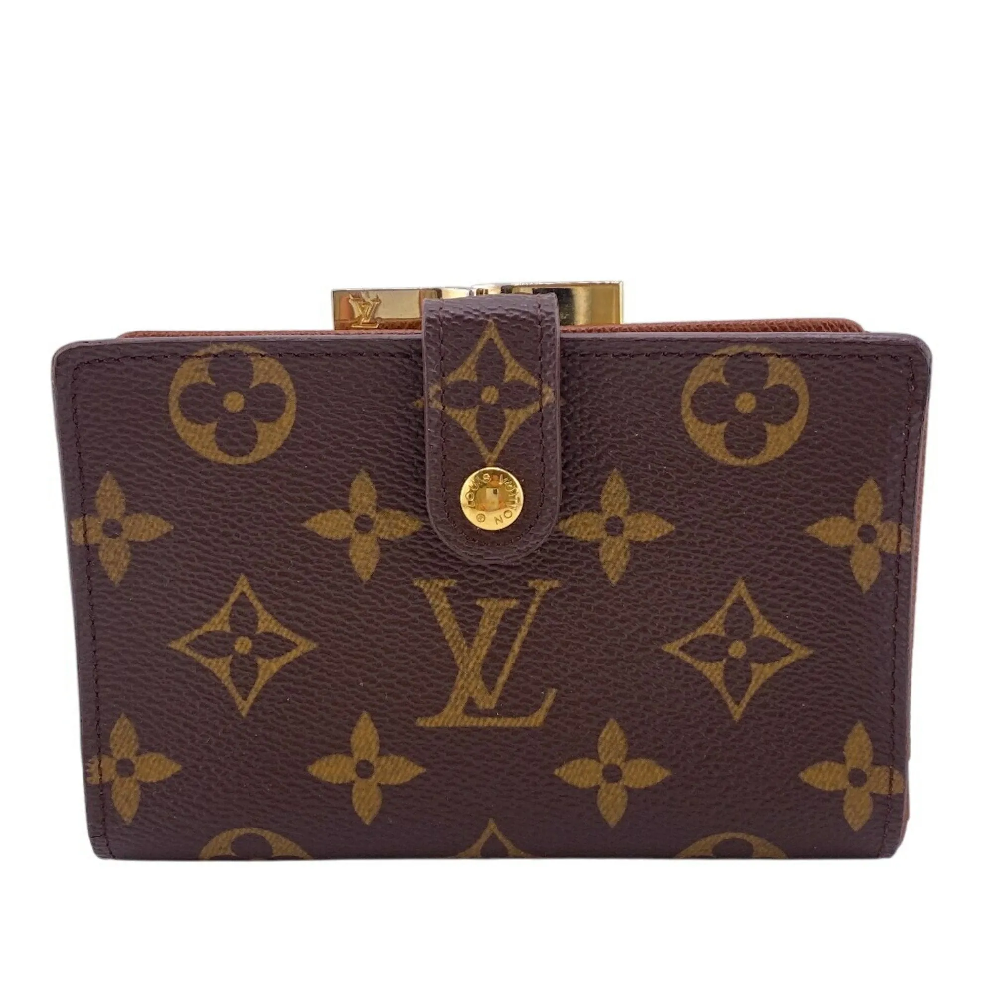 Louis Vuitton Monogram Leather Wallet (Bi-Fold) (Pre-Owned)