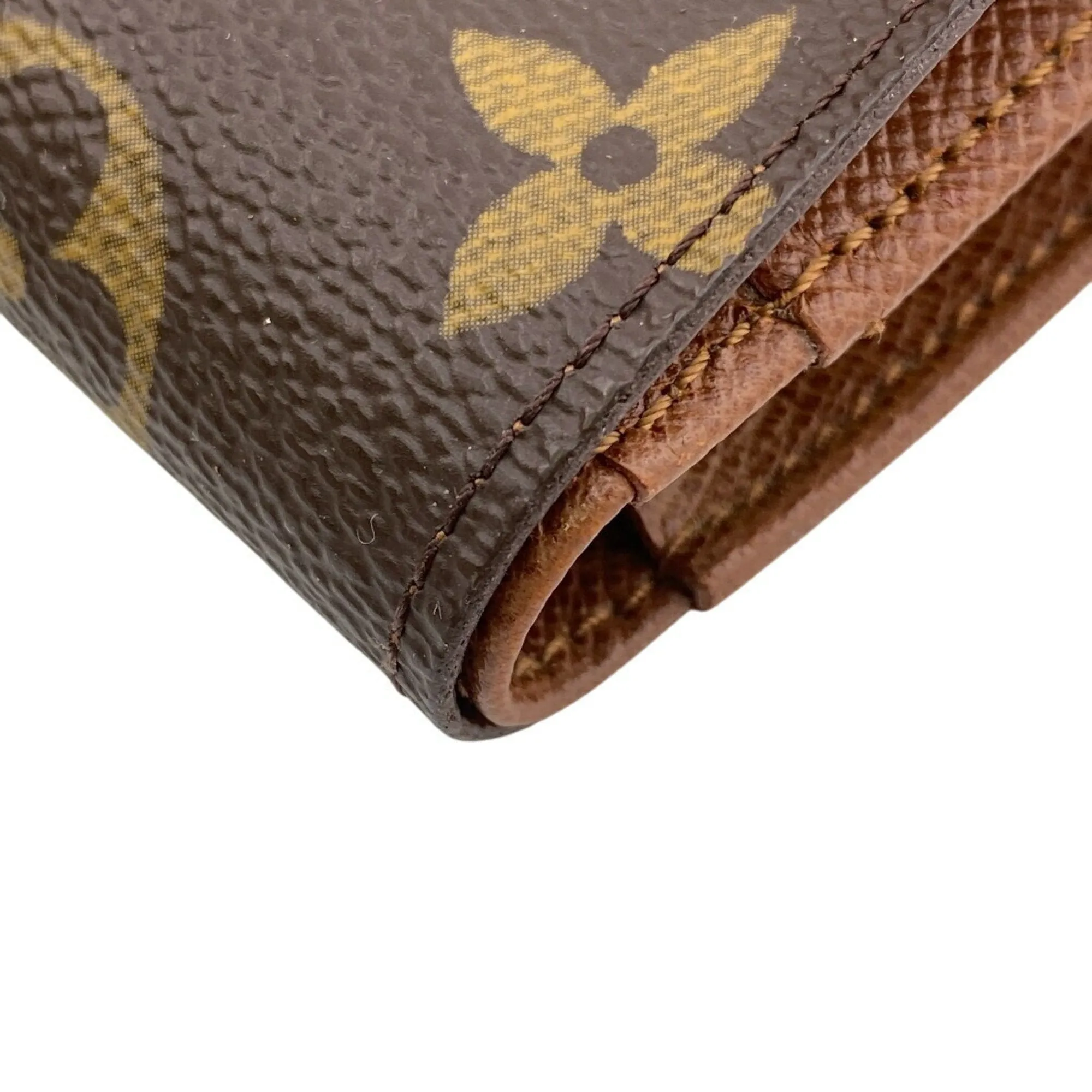 Louis Vuitton Monogram Leather Wallet (Bi-Fold) (Pre-Owned)