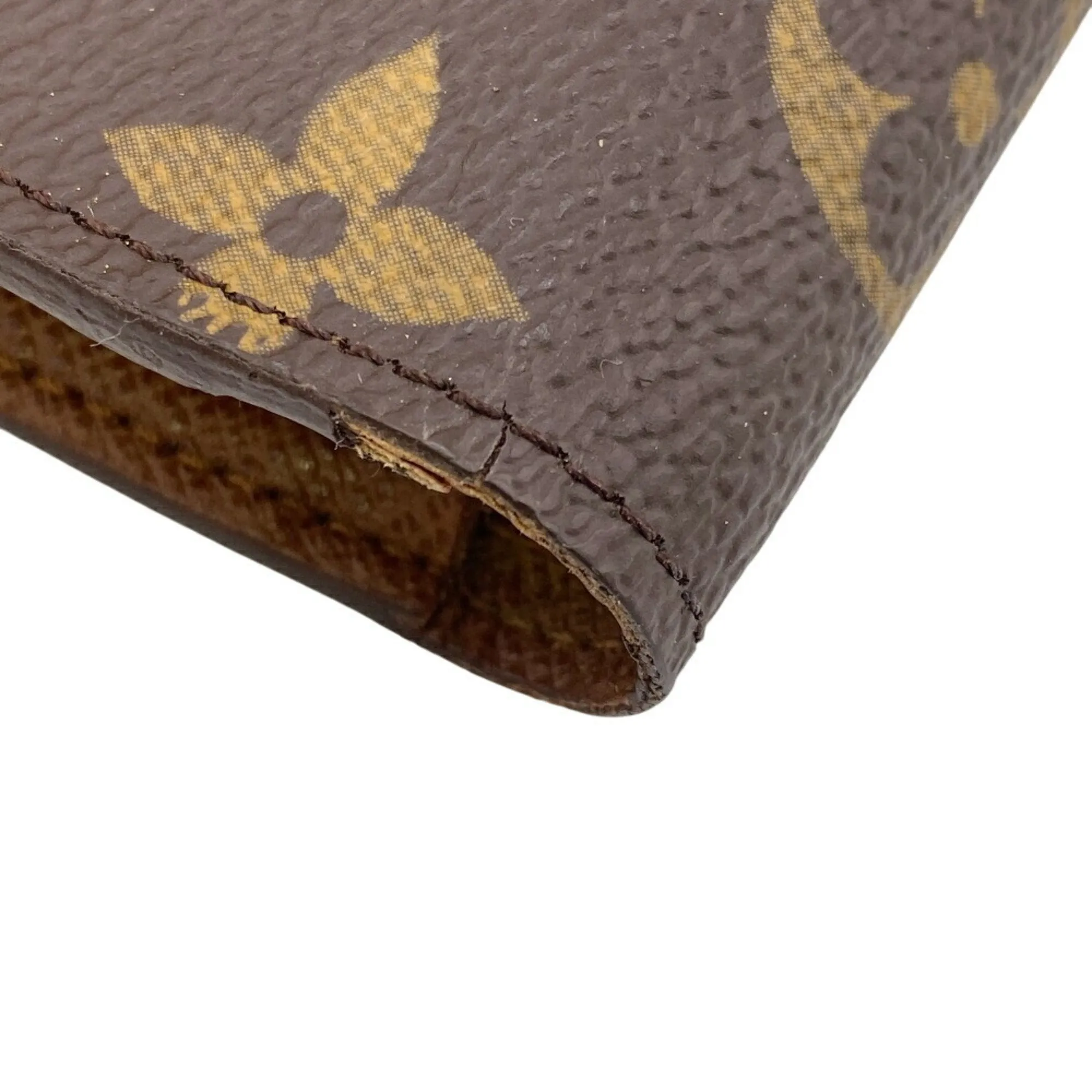 Louis Vuitton Monogram Leather Wallet (Bi-Fold) (Pre-Owned)