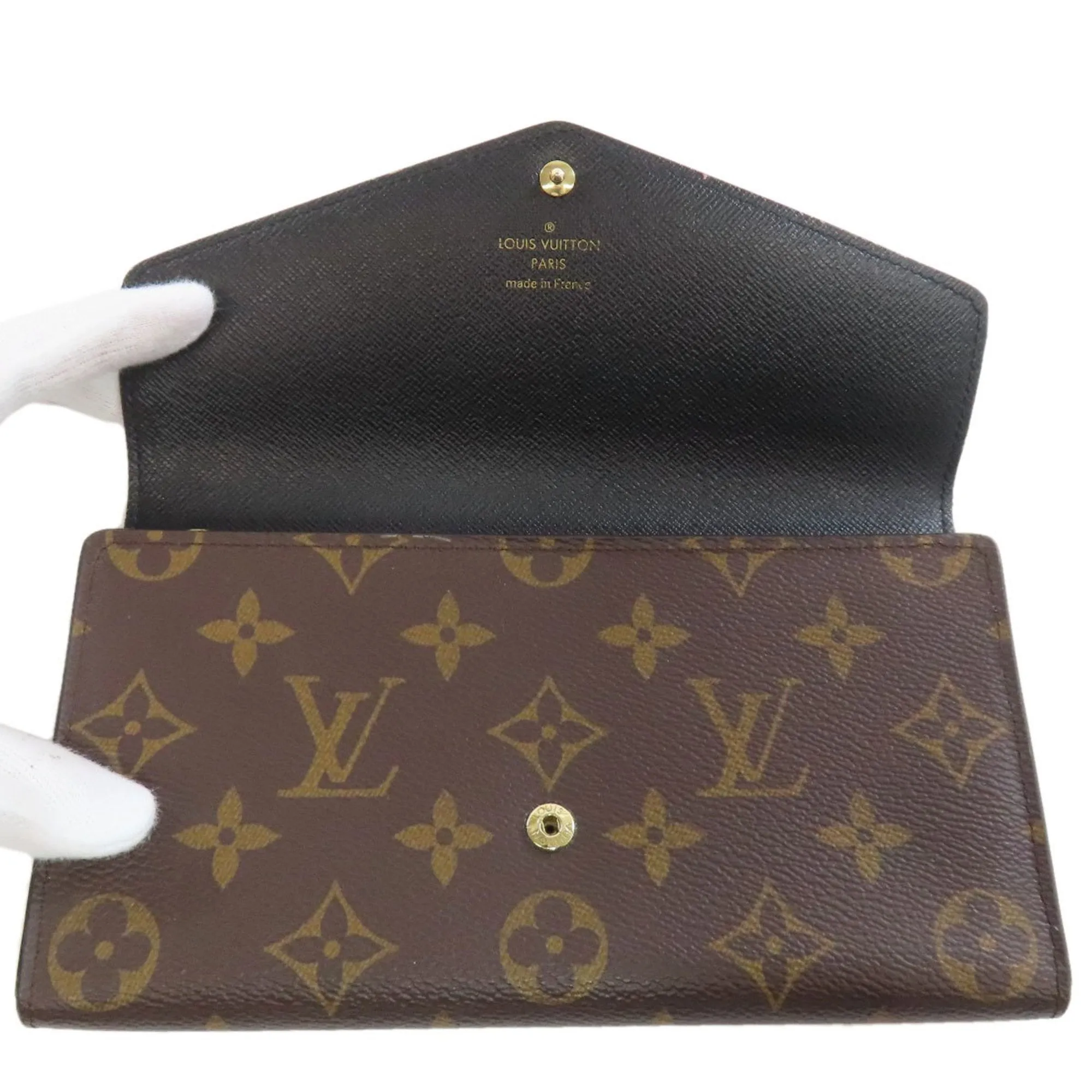 Louis Vuitton Monogram Long Wallet (Bi-Fold) (Pre-Owned)