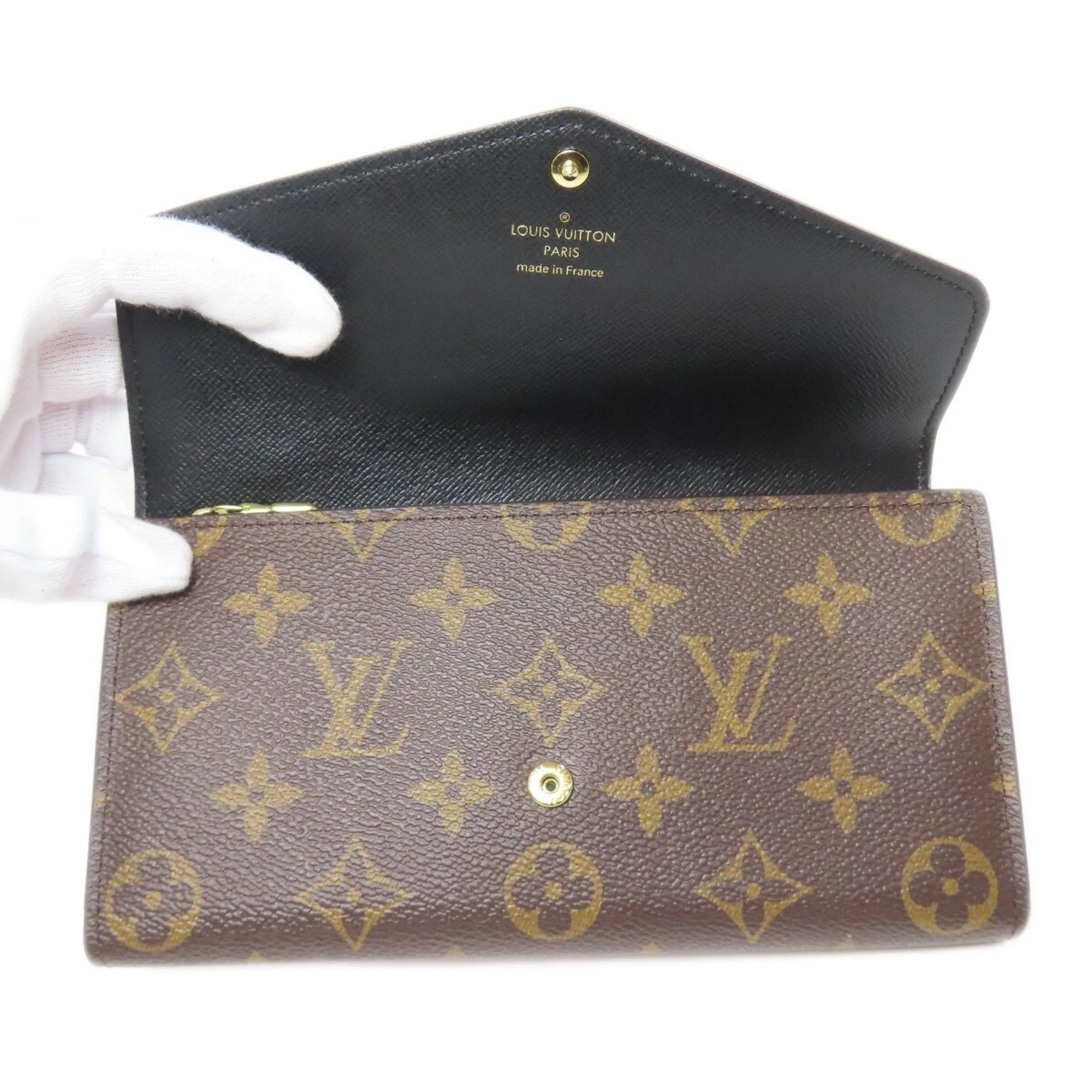 Louis Vuitton Monogram Long Wallet (Bi-Fold) (Pre-Owned)