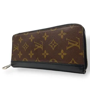 Louis Vuitton  Monogram Macassar Pvc Leather Long Wallet (Bi-Fold) (Pre-Owned)
