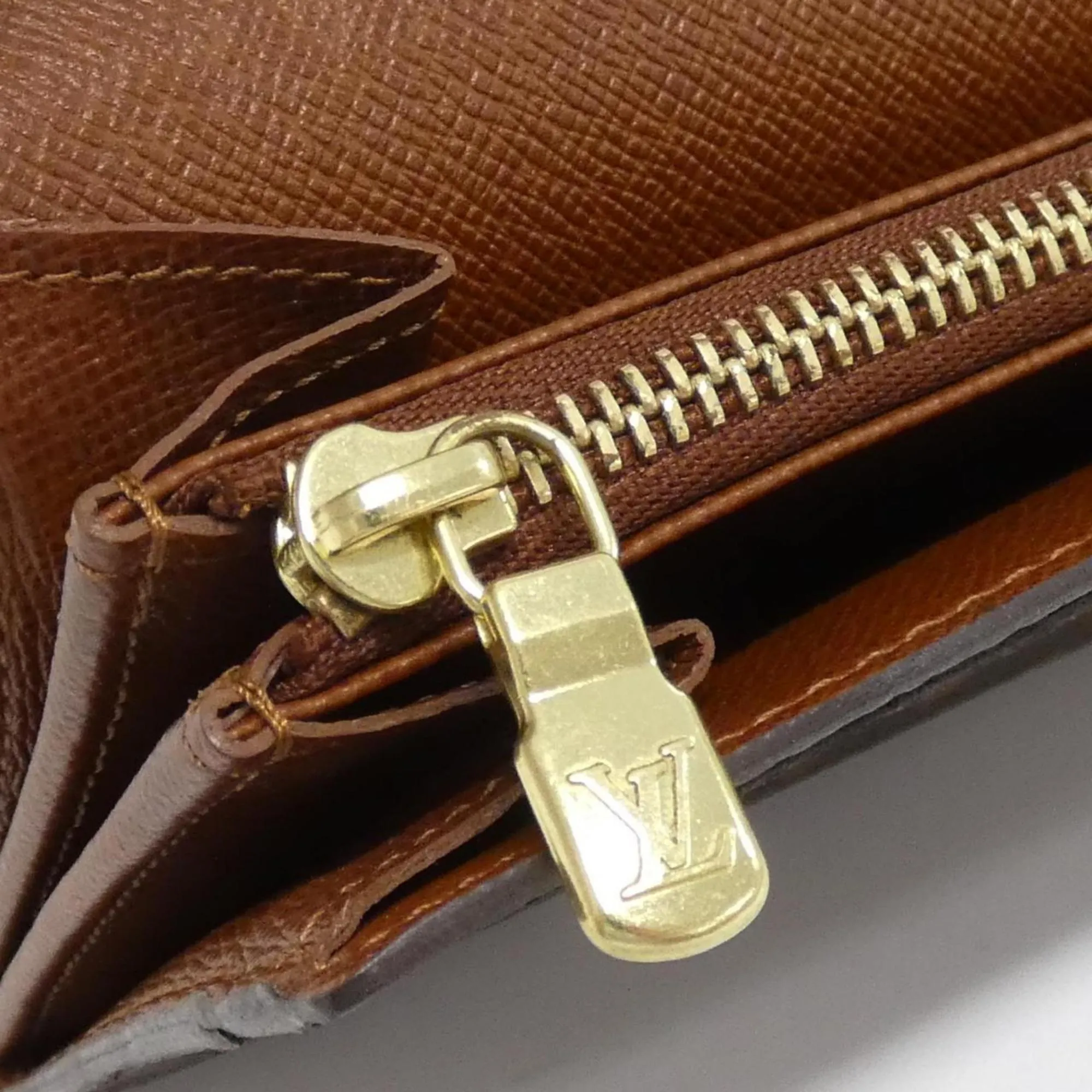 Louis Vuitton Monogram Marron Monogram Monogram Coin Purse/Coin Case (Pre-Owned)