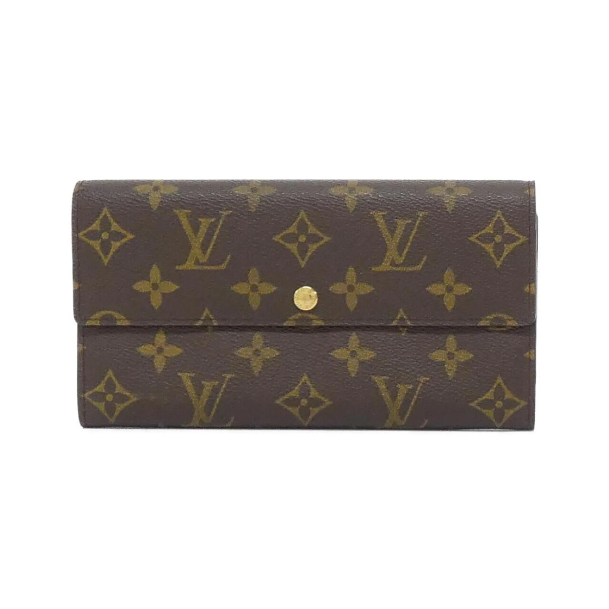 Louis Vuitton Monogram Marron Monogram Monogram Coin Purse/Coin Case (Pre-Owned)