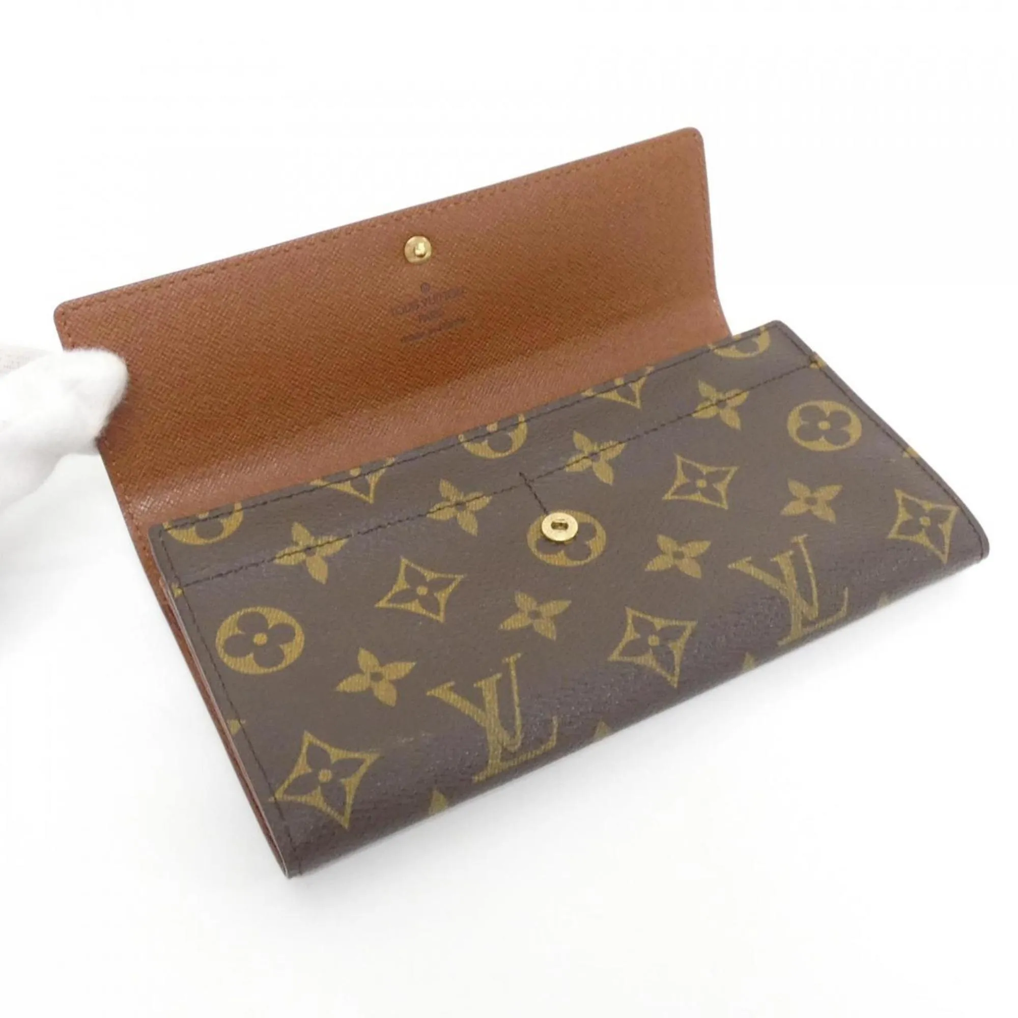 Louis Vuitton Monogram Marron Monogram Monogram Coin Purse/Coin Case (Pre-Owned)