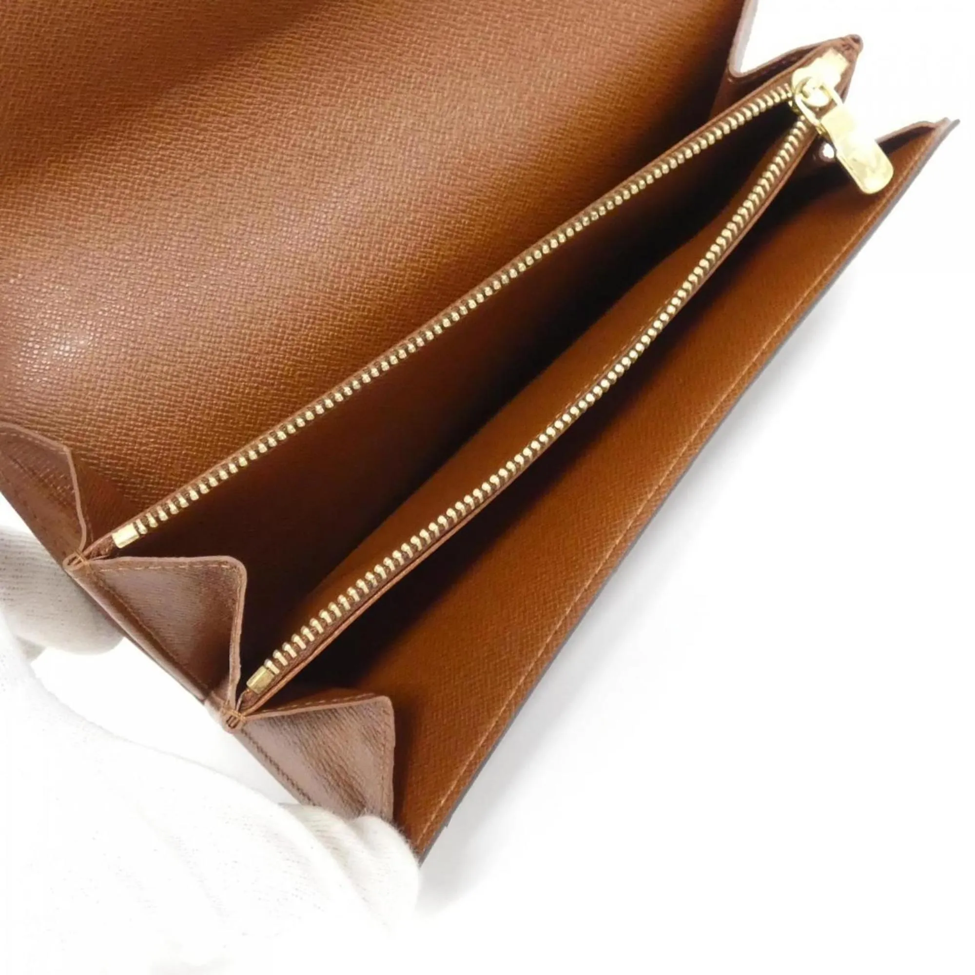 Louis Vuitton Monogram Marron Monogram Monogram Coin Purse/Coin Case (Pre-Owned)