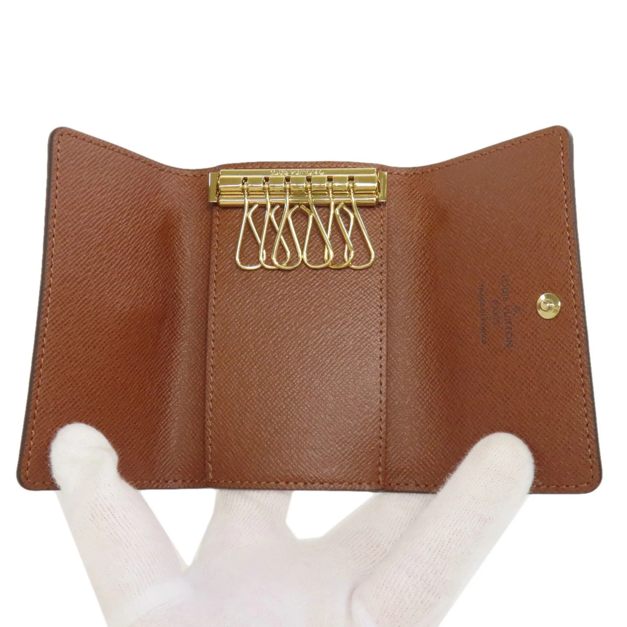 Louis Vuitton Monogram Monogram Canvas Keycase (Pre-Owned)