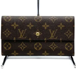 Louis Vuitton Monogram Monogram Long Wallet (Bi-Fold) (Pre-Owned)