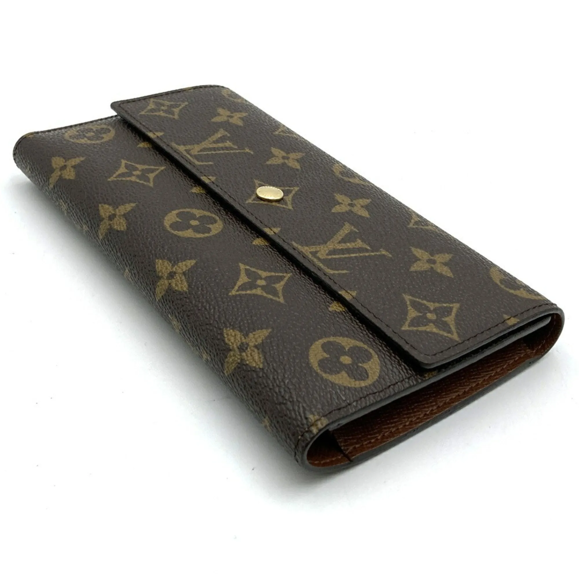 Louis Vuitton Monogram Monogram Long Wallet (Bi-Fold) (Pre-Owned)