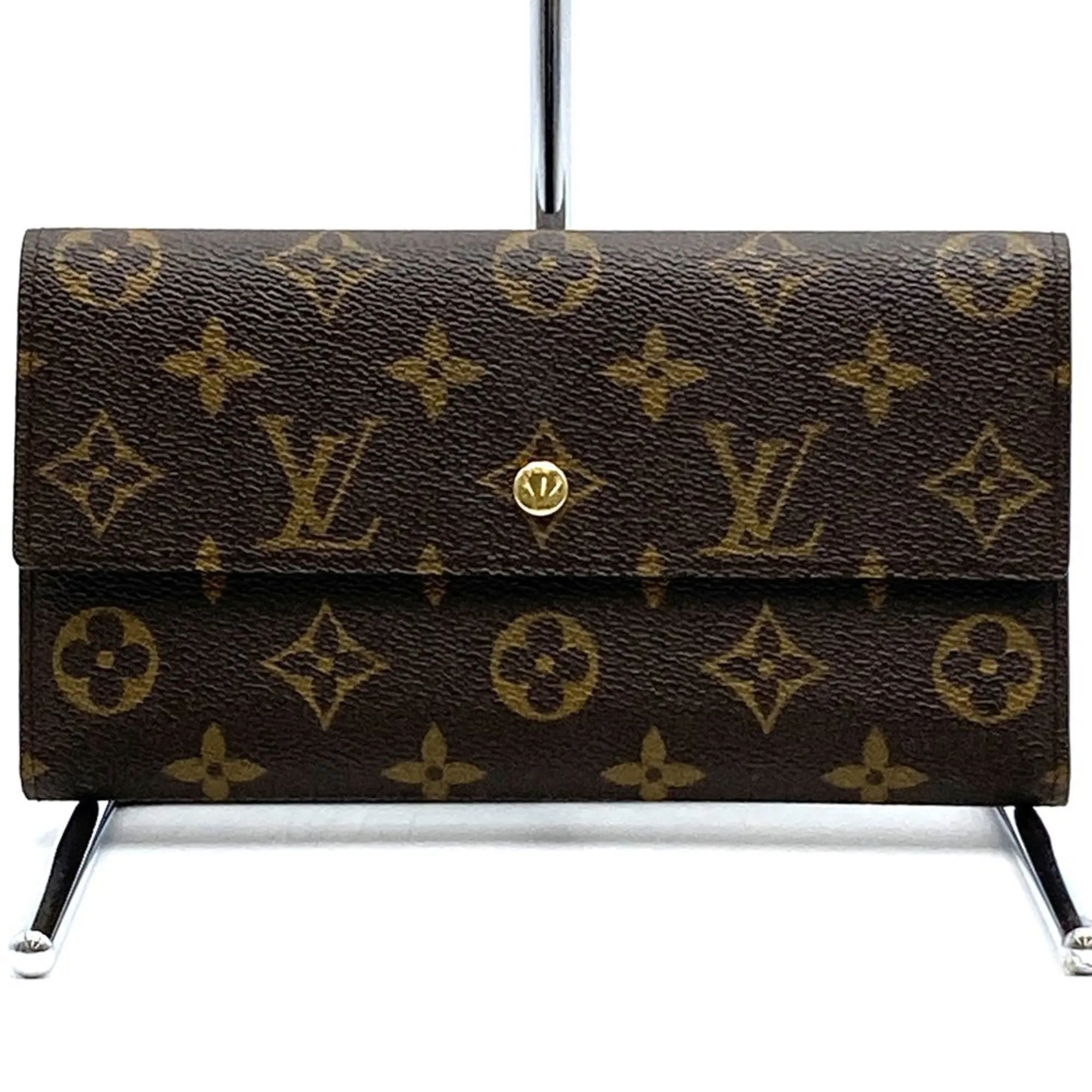 Louis Vuitton Monogram Monogram Long Wallet (Bi-Fold) (Pre-Owned)