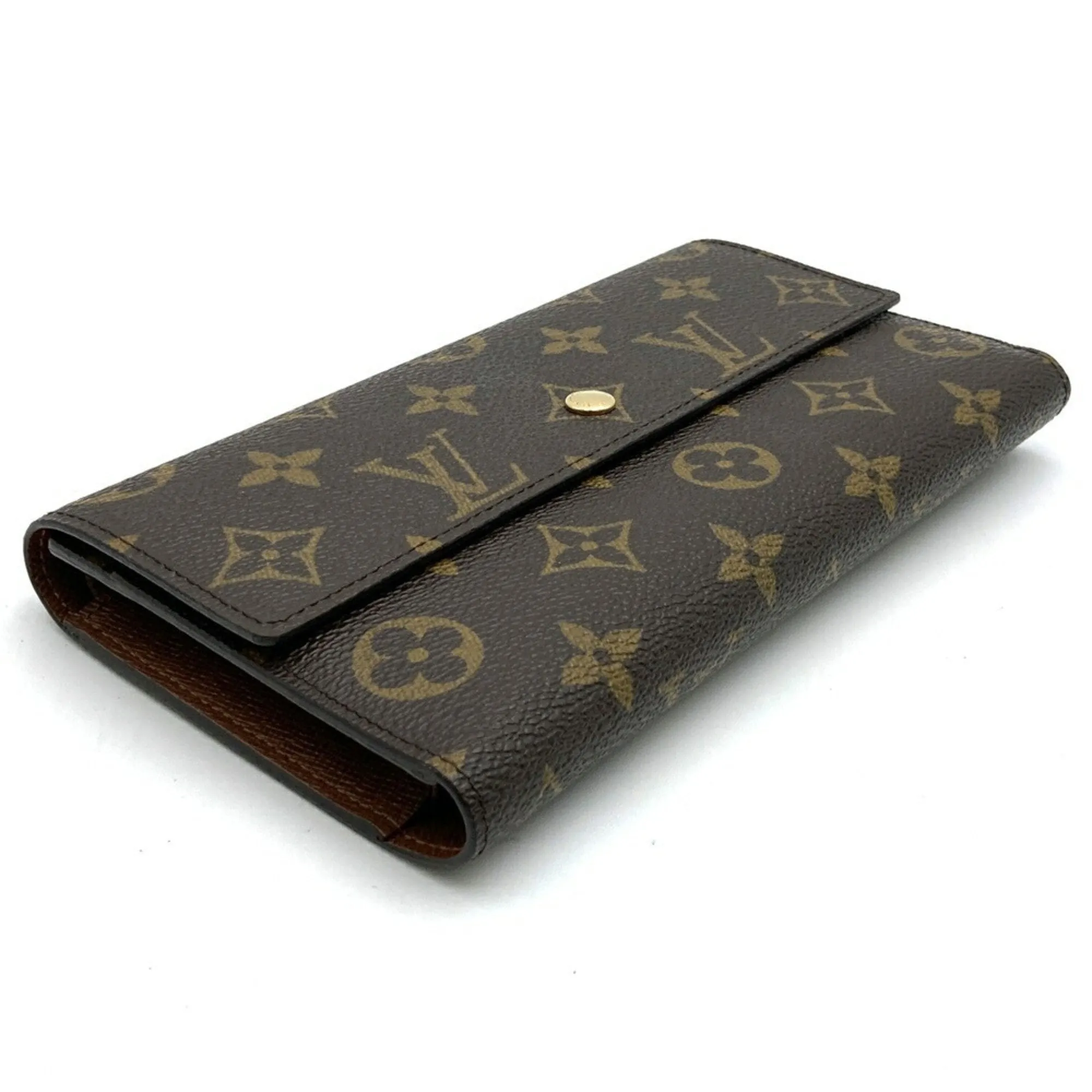 Louis Vuitton Monogram Monogram Long Wallet (Bi-Fold) (Pre-Owned)