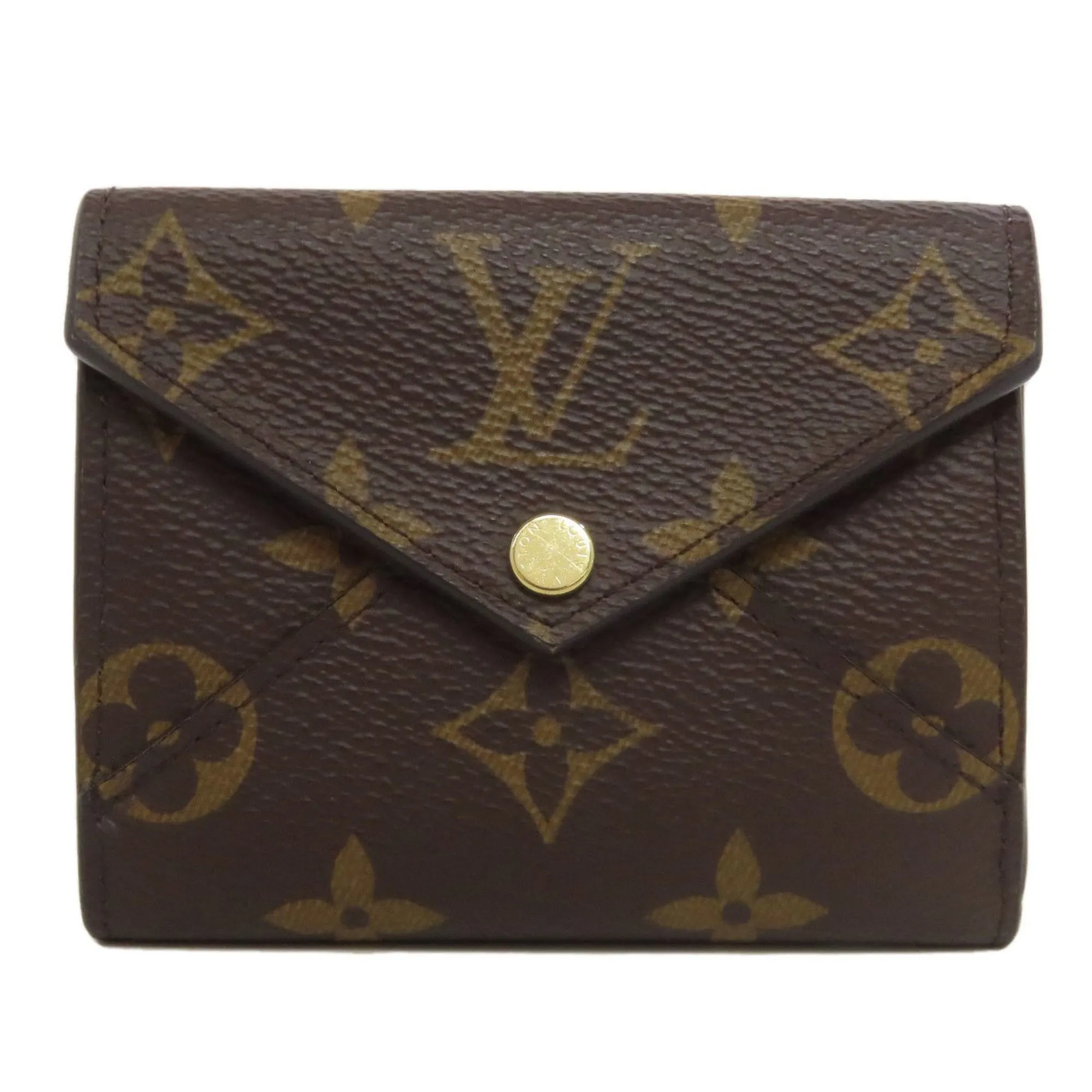 Louis Vuitton Monogram Monogram Rose Ballerine Monogram Wallet (Tri-Fold) (Pre-Owned)