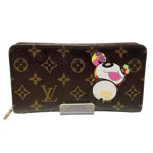 Louis Vuitton Monogram Panda Monogram Monogram Long Wallet (Bi-Fold) (Pre-Owned)
