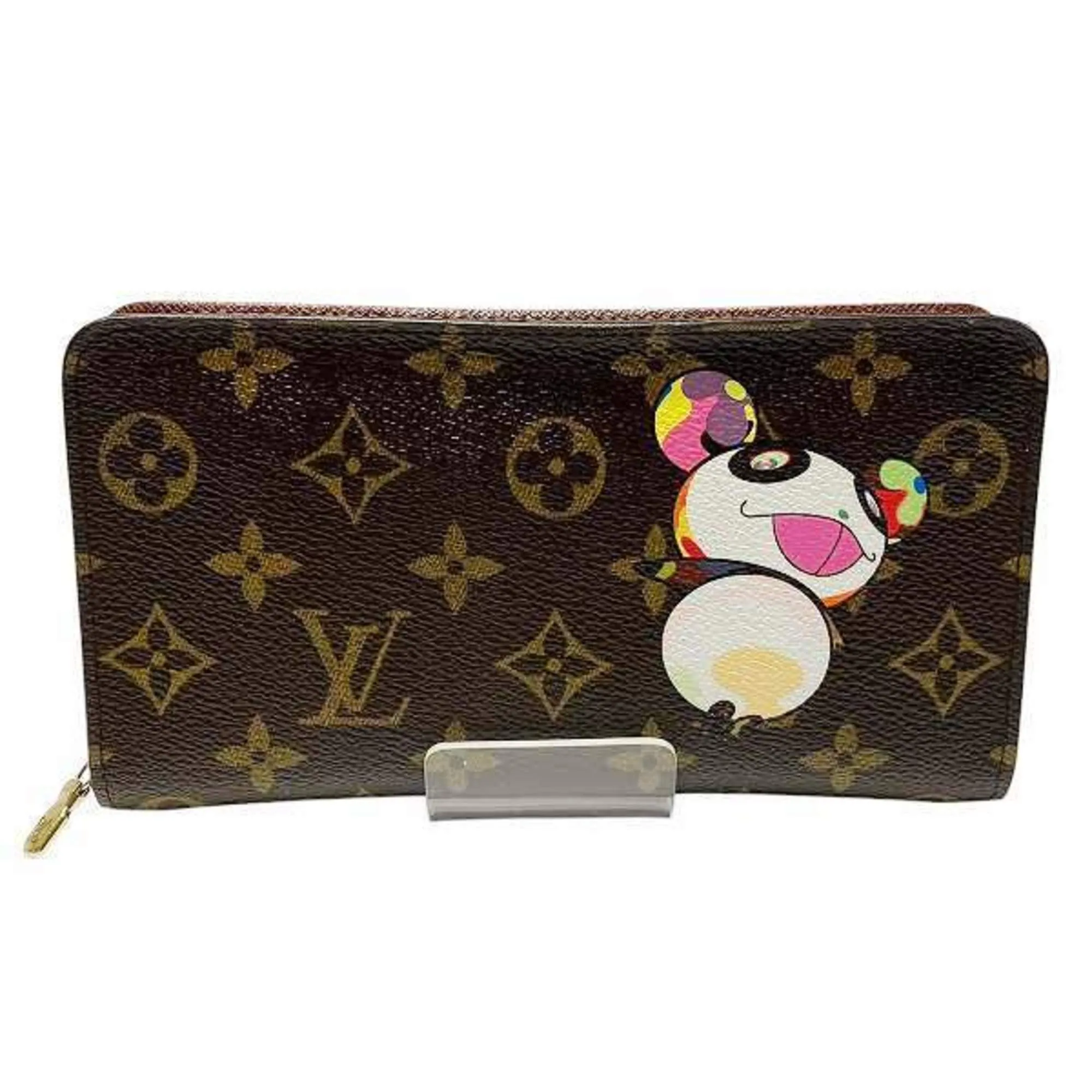 Louis Vuitton Monogram Panda Monogram Monogram Long Wallet (Bi-Fold) (Pre-Owned)