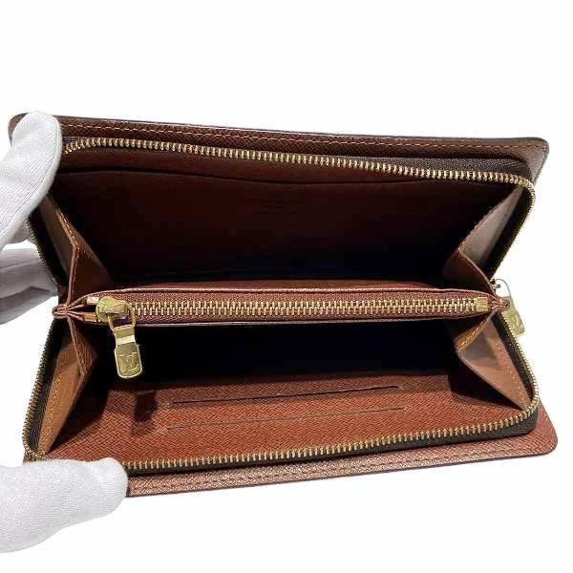 Louis Vuitton Monogram Panda Monogram Monogram Long Wallet (Bi-Fold) (Pre-Owned)