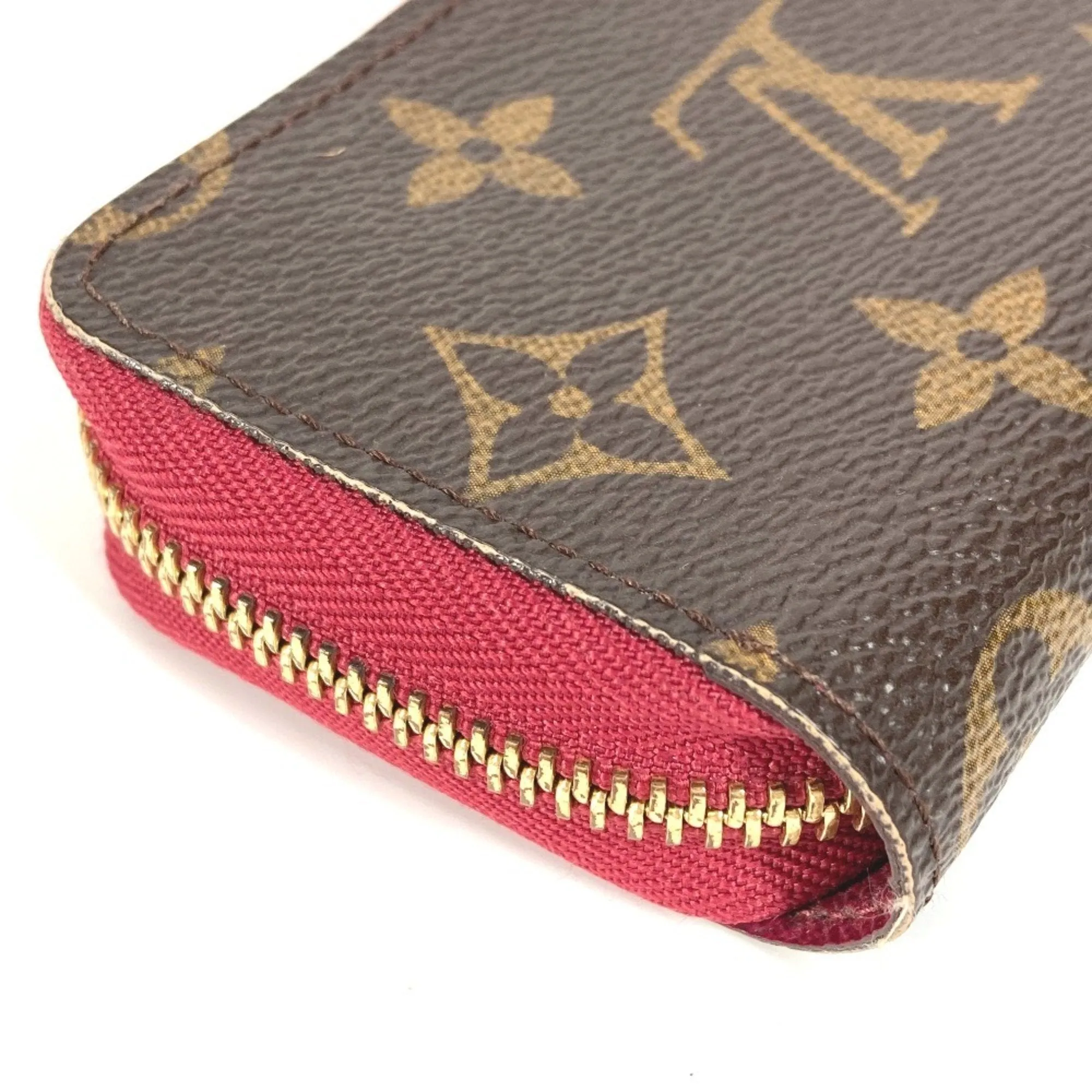 Louis Vuitton Monogram pink Monogram Coin Purse/Coin Case (Pre-Owned)