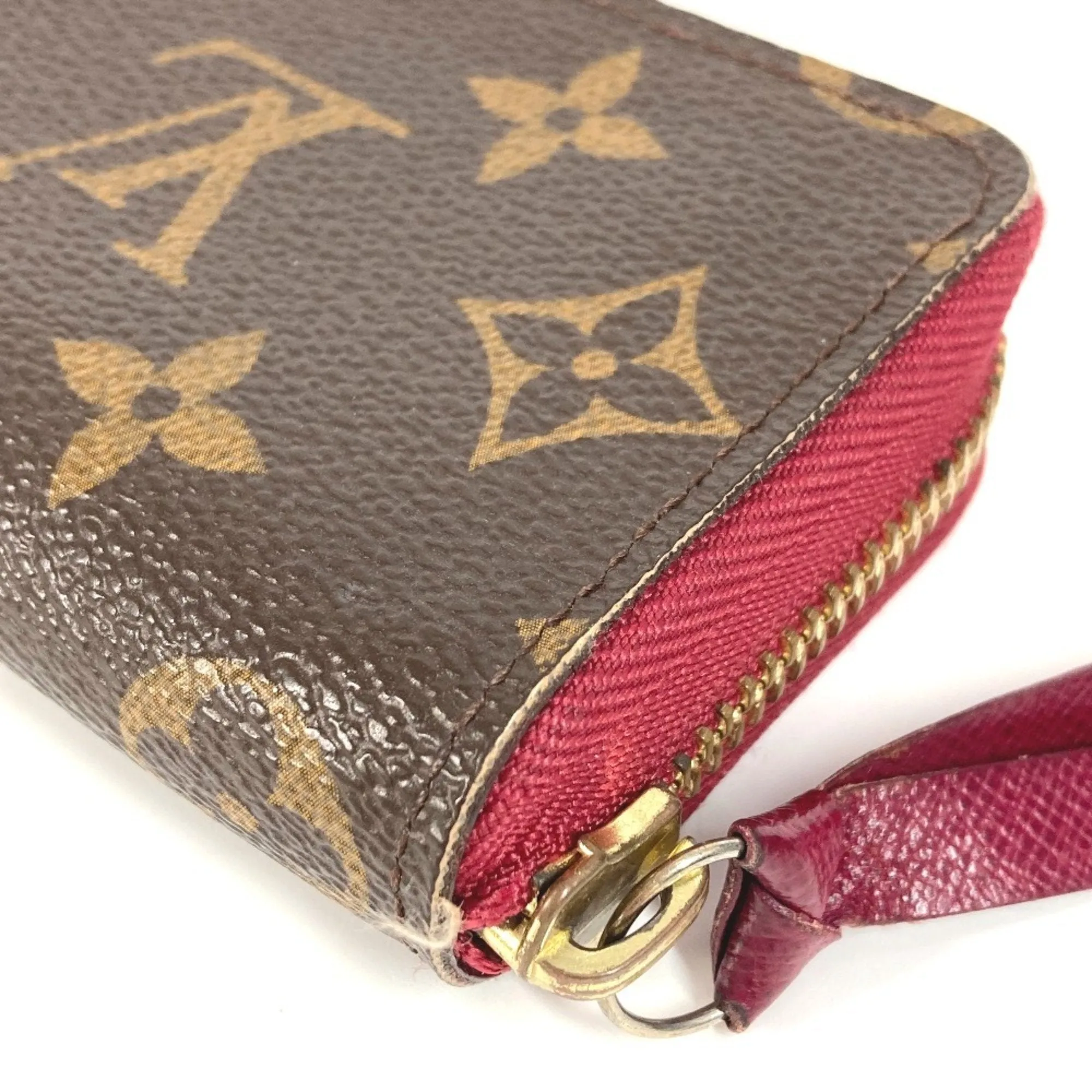 Louis Vuitton Monogram pink Monogram Coin Purse/Coin Case (Pre-Owned)