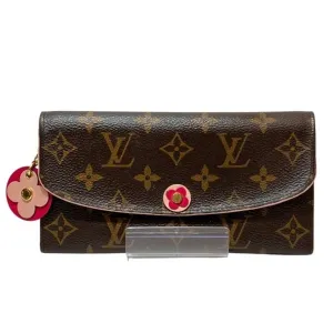 Louis Vuitton Monogram pink Monogram Long Wallet (Bi-Fold) (Pre-Owned)